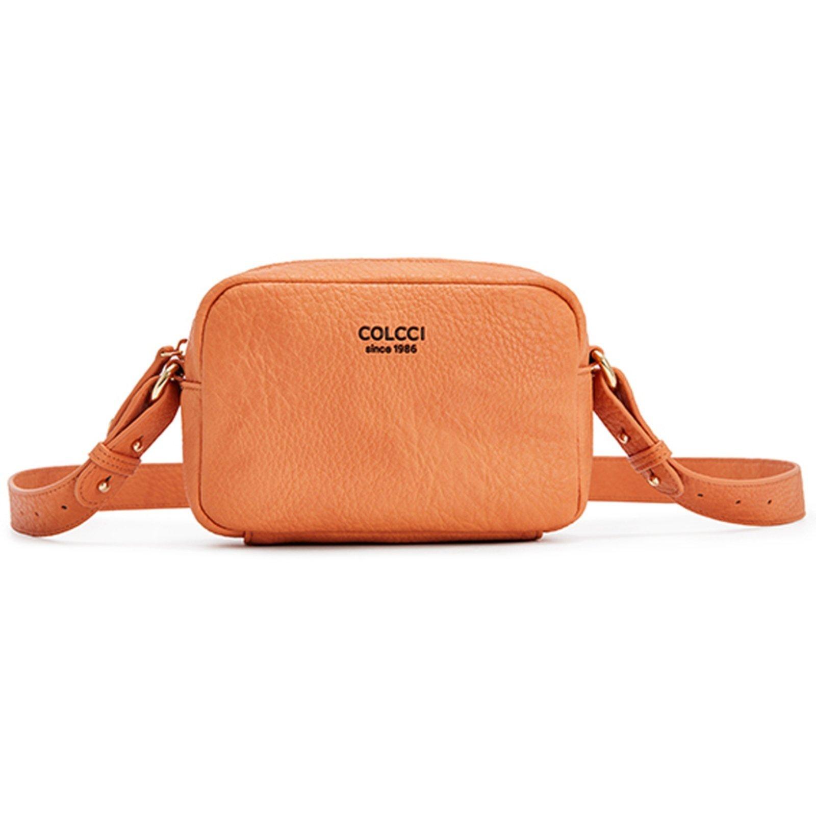 Bolsa Crossbody Colcci Texture VE24 Laranja Feminino