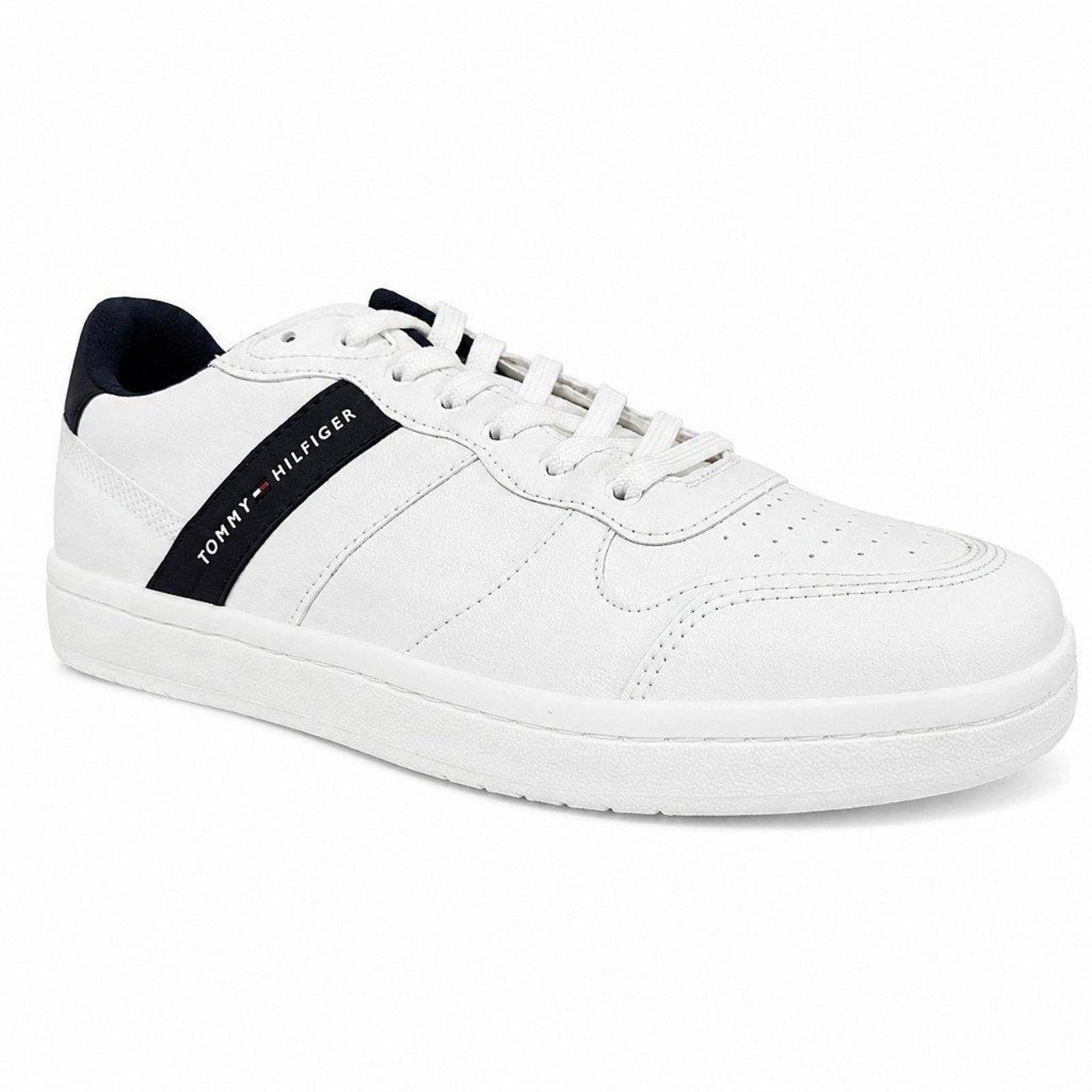 Tênis Tommy Hilfiger Linear Atos Masculino White