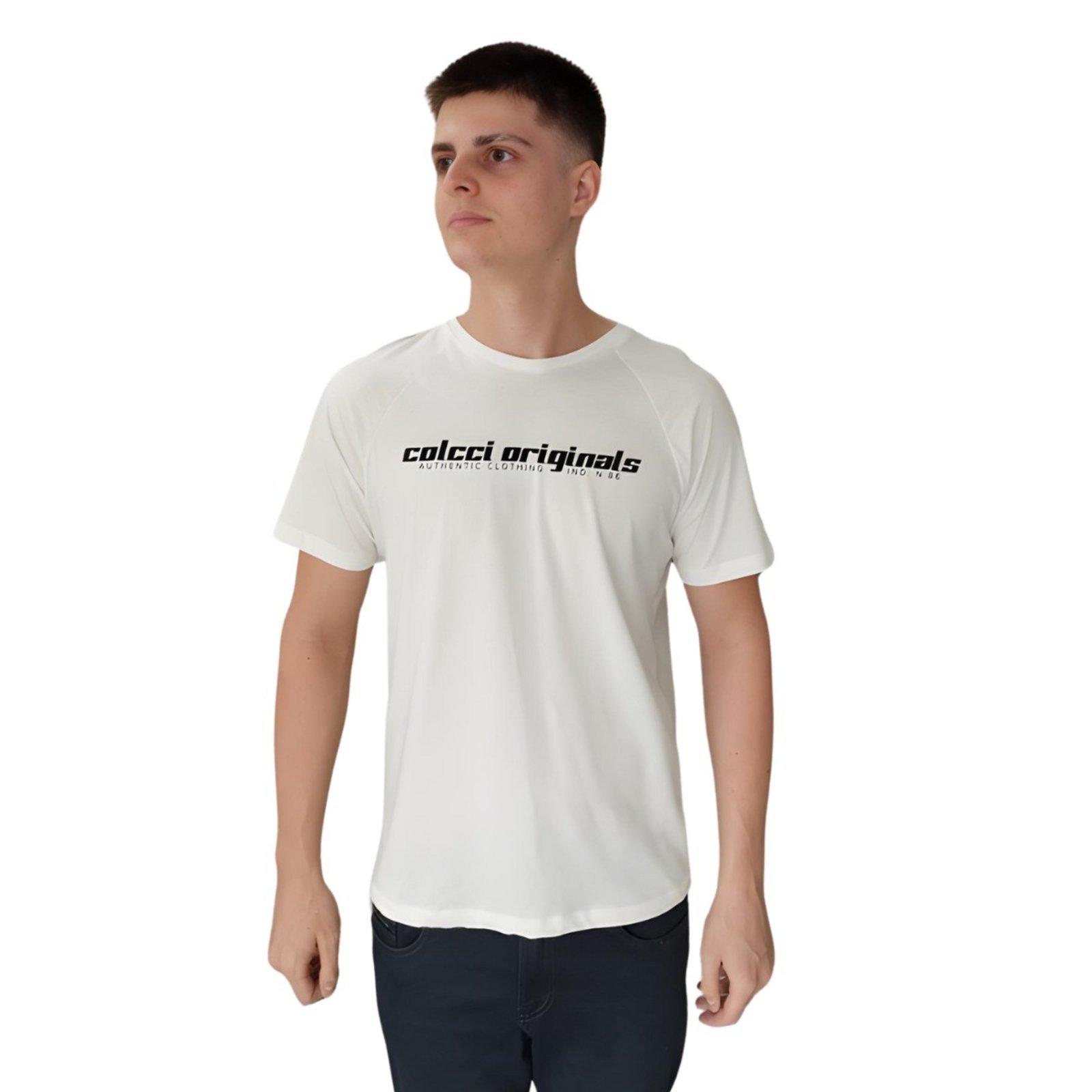 Camiseta Masculina Estampa Frontal Colcci
