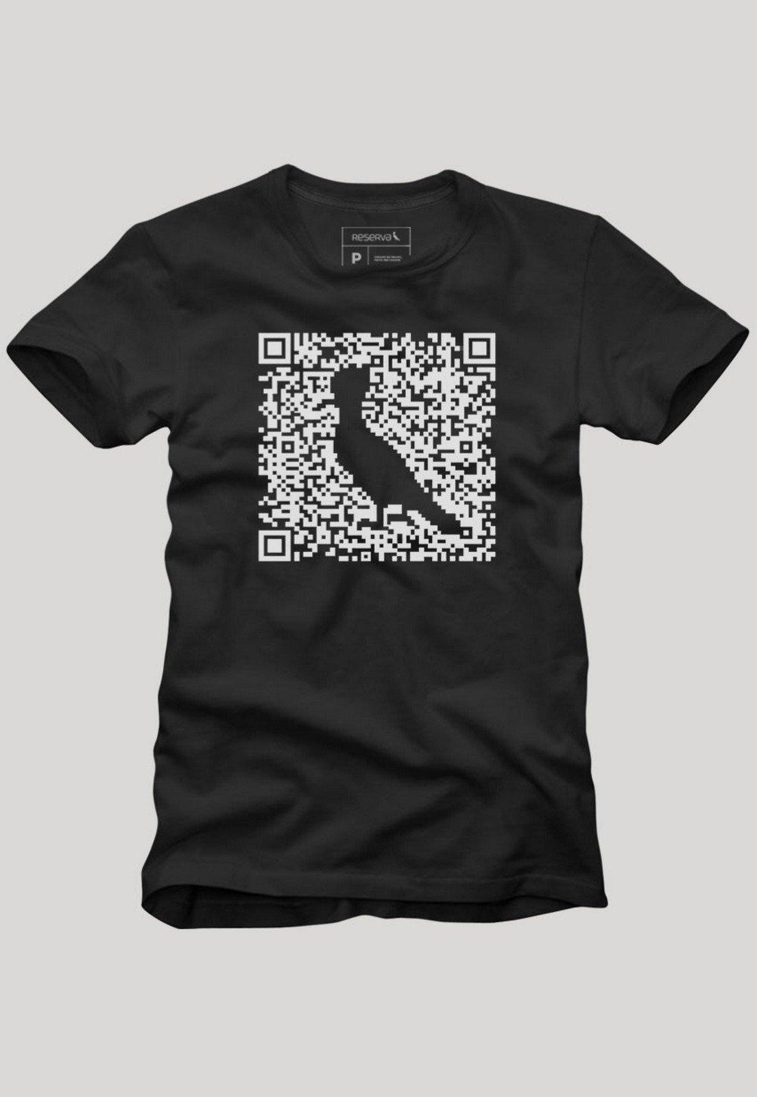 Camiseta Basica Greenk Qr Code Leve Conforto Reserva