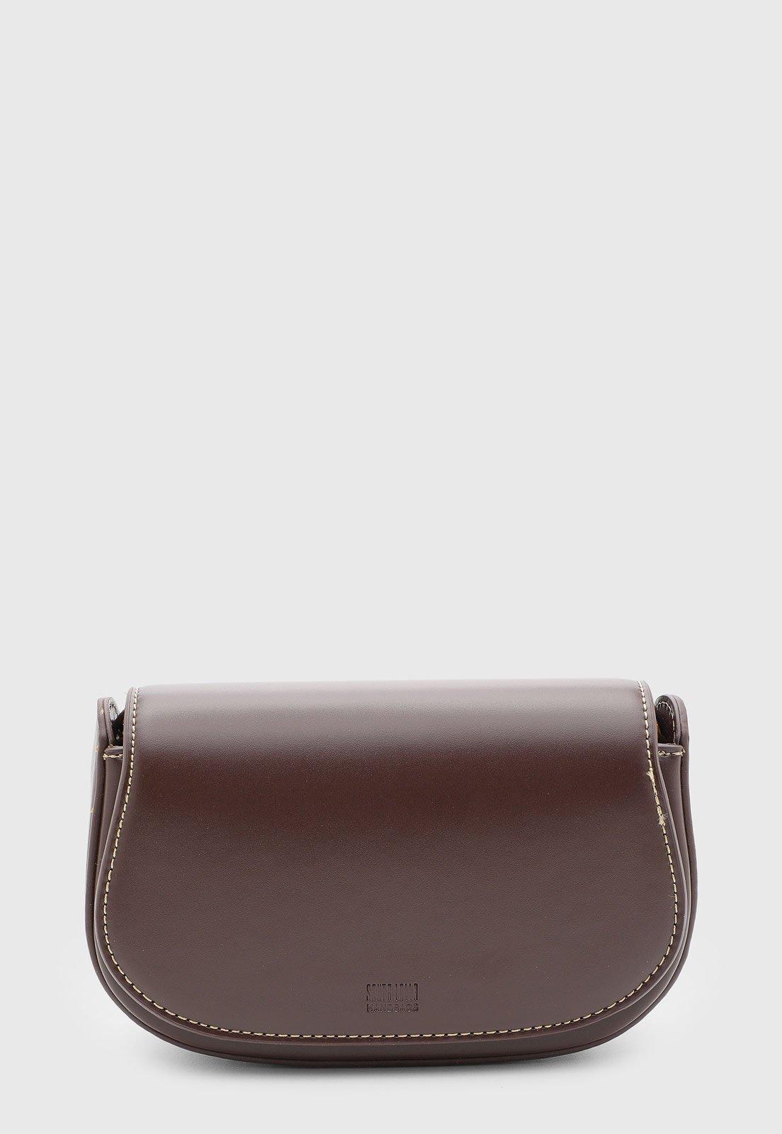 Bolsa Feminina Santa Lolla Estruturada Marrom