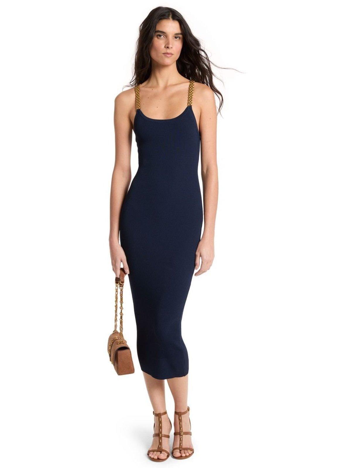 Vestido Midi Em Tricô MS683F75ZV409