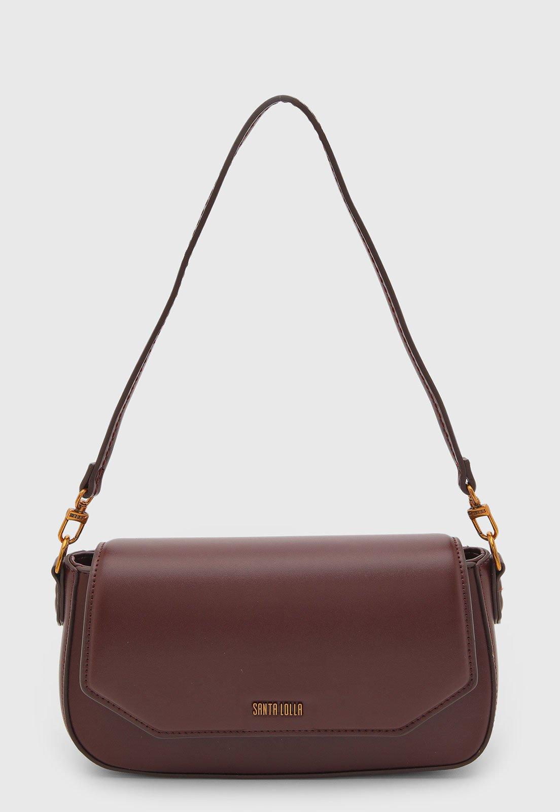 Bolsa Feminina Santa Lolla Retangular Vinho