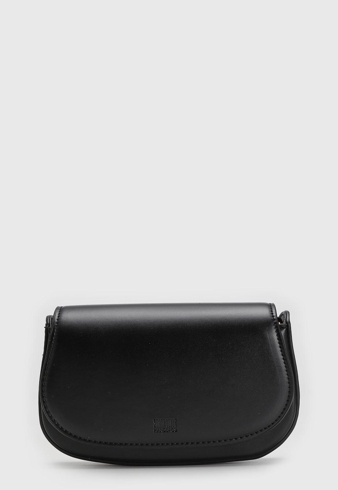 Bolsa Transversal Santa Lolla Alça ajustável Preta