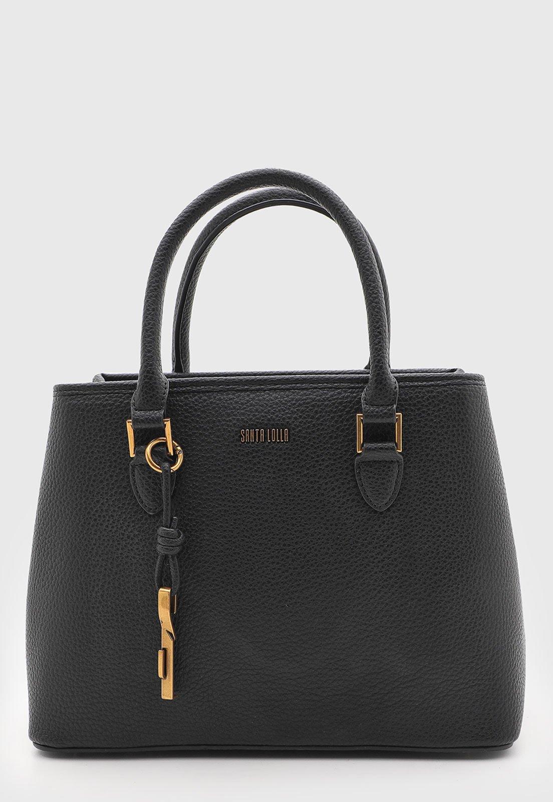 Bolsa Feminina Santa Lolla Grande Preta