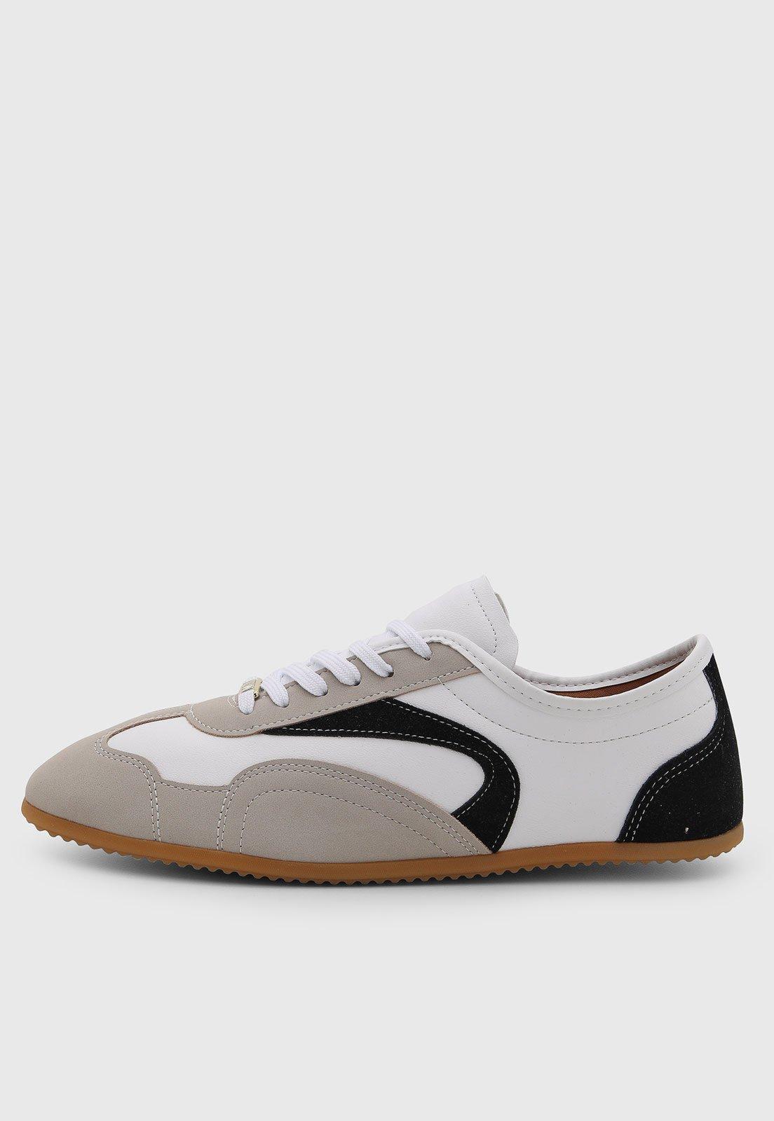 Tênis Feminino Vizzano Cano Baixo Branco