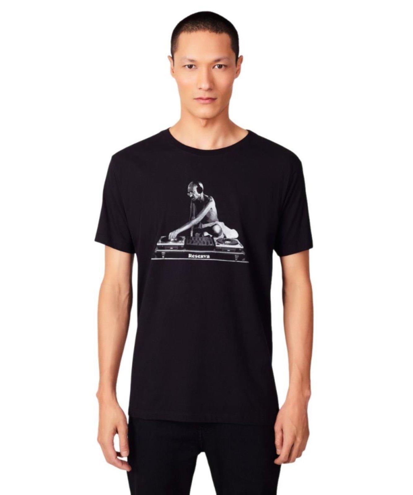 Camiseta Slim Estampa Indian Sample Reserva