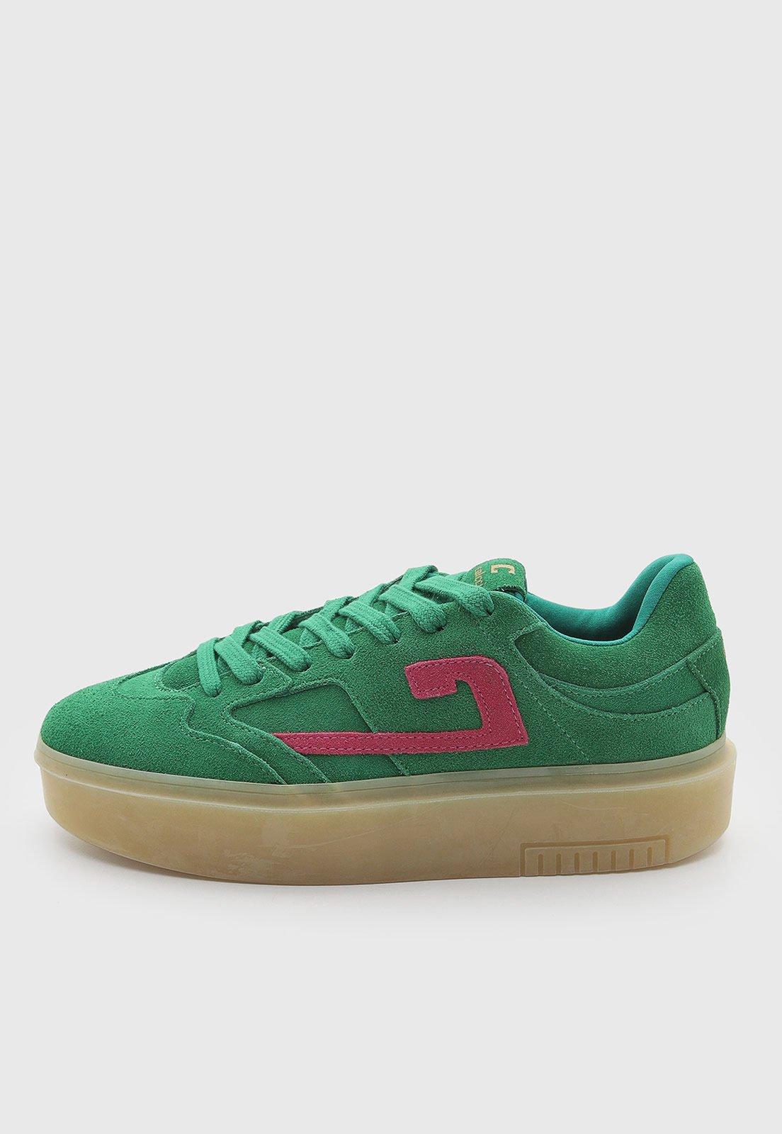 Tênis Feminino Colcci Couro Verde