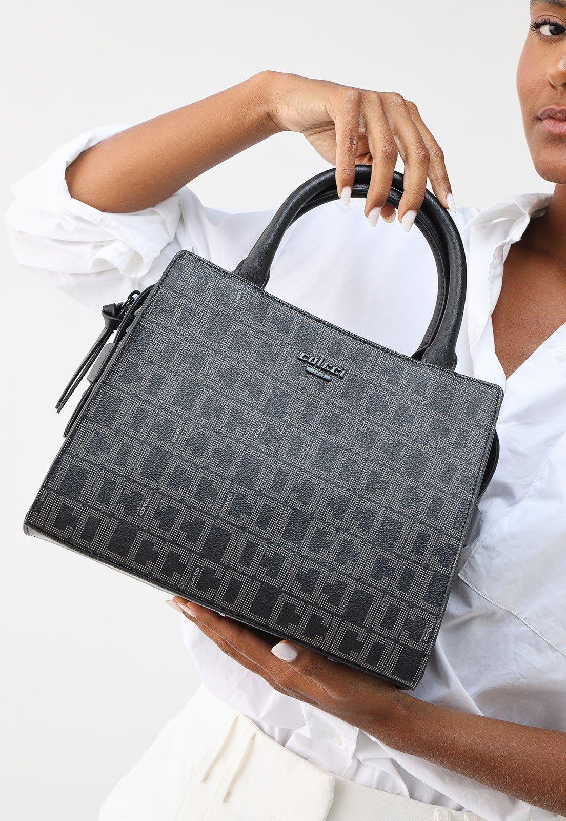 Bolsa Colcci Monograma Preta