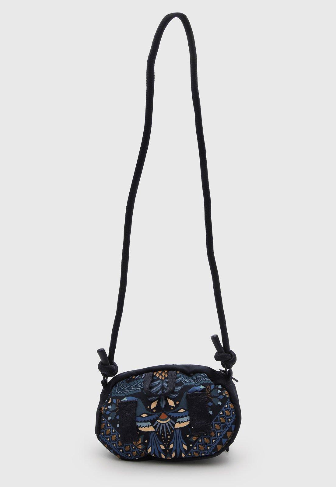Bolsa FARM Chuchu Tropica Estampada Azul