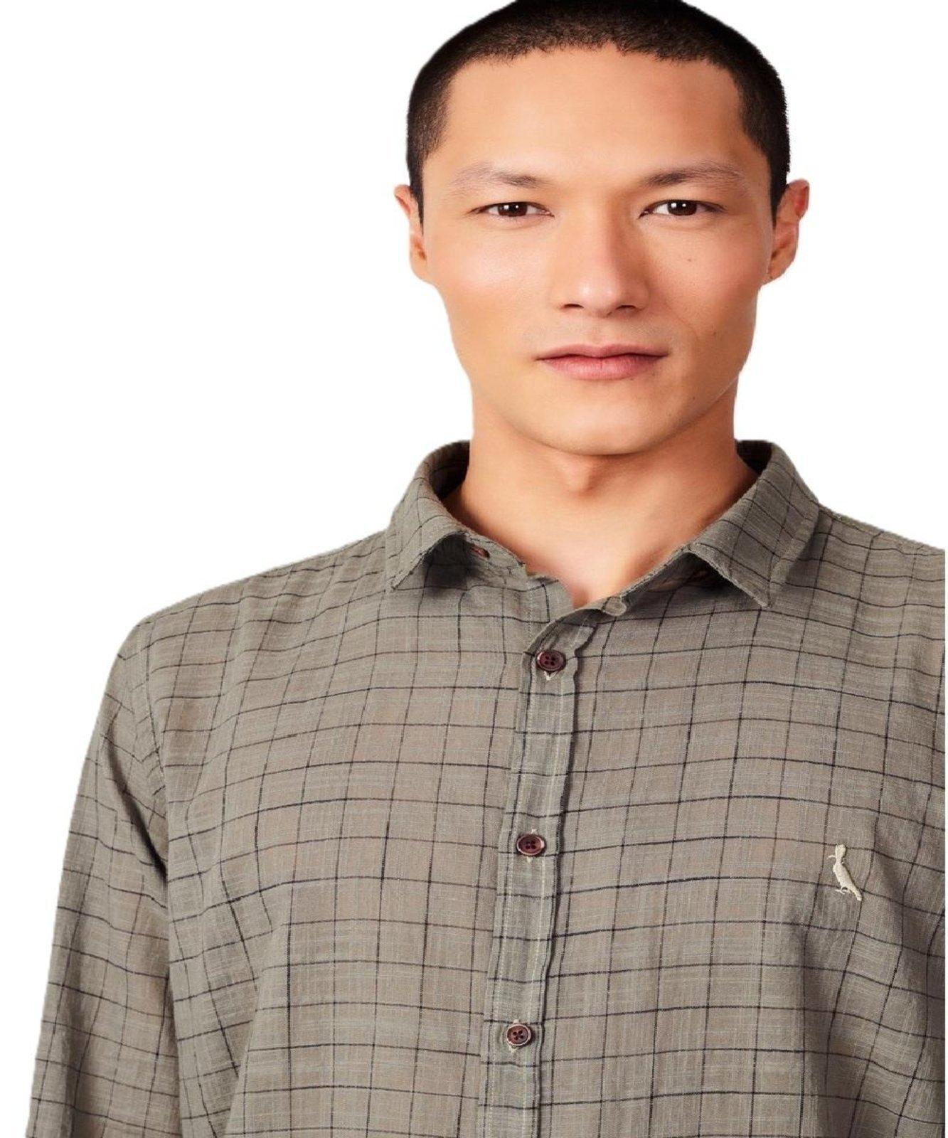 Camisa Manga Longa Xadrez Camp Reserva