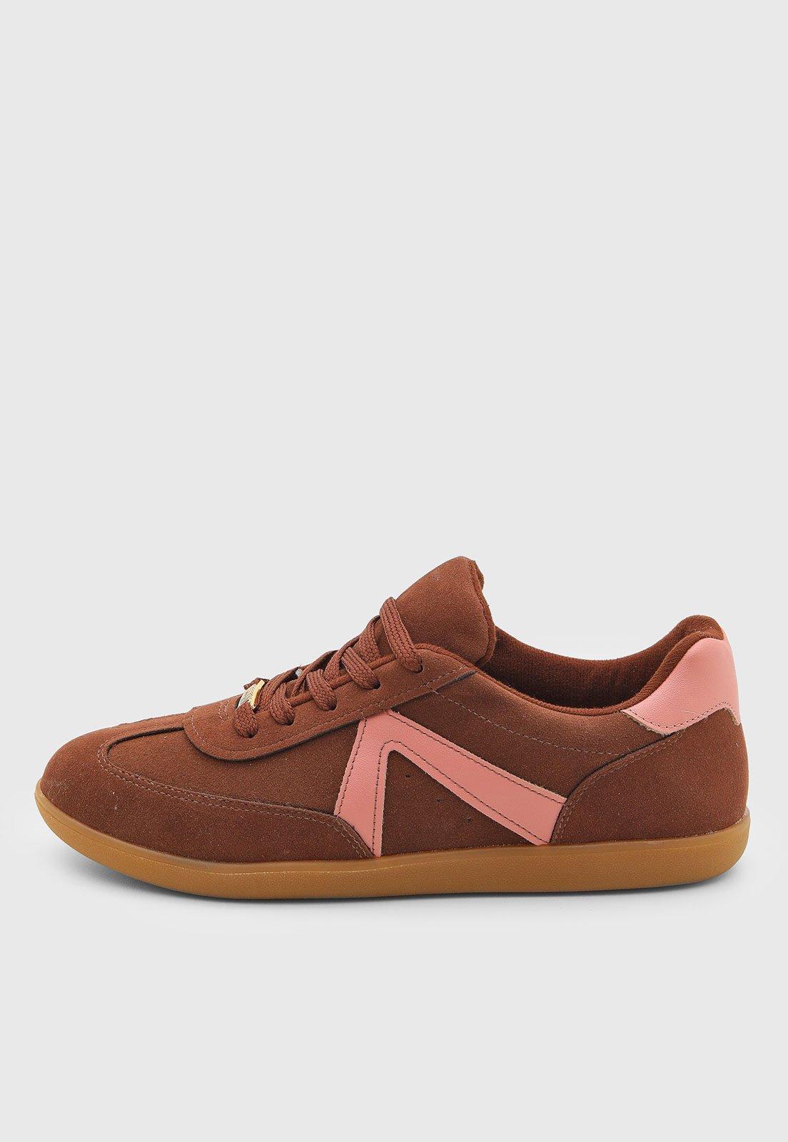 Tênis Feminino Vizzano Casual Marrom