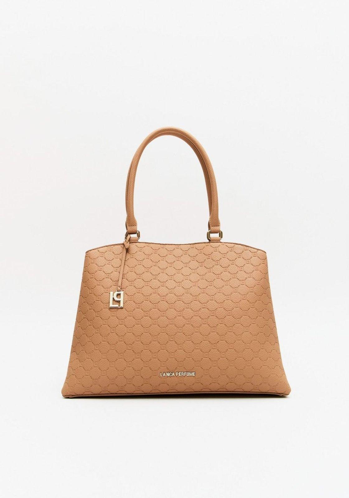Bolsa Shopping Com Frequência E Pingente Lança Perfume