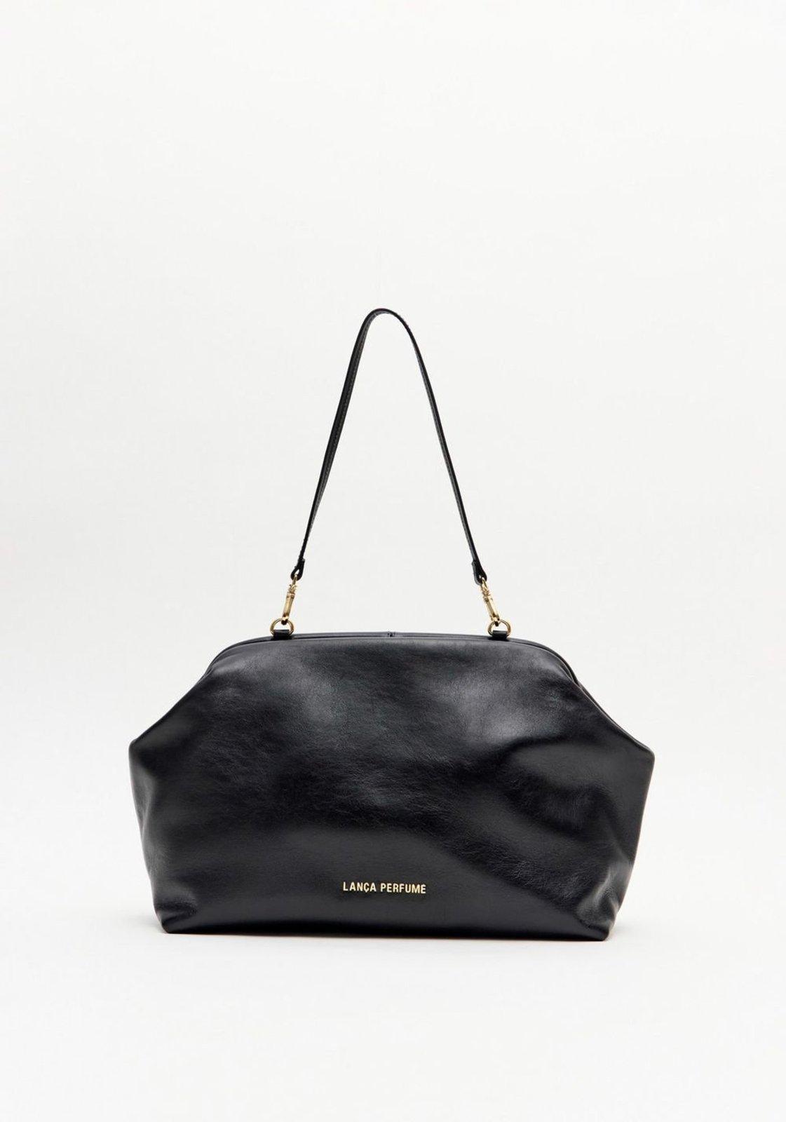 Bolsa Clutch Couro Lança Perfume Lança Perfume