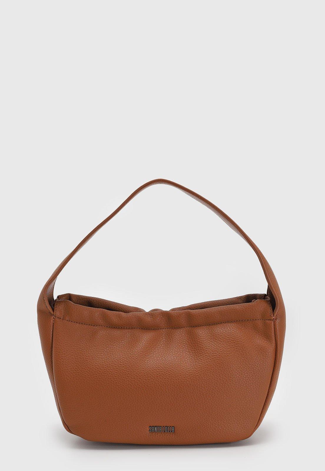 Bolsa Tiracolo Santa Lolla Hobo Caramelo