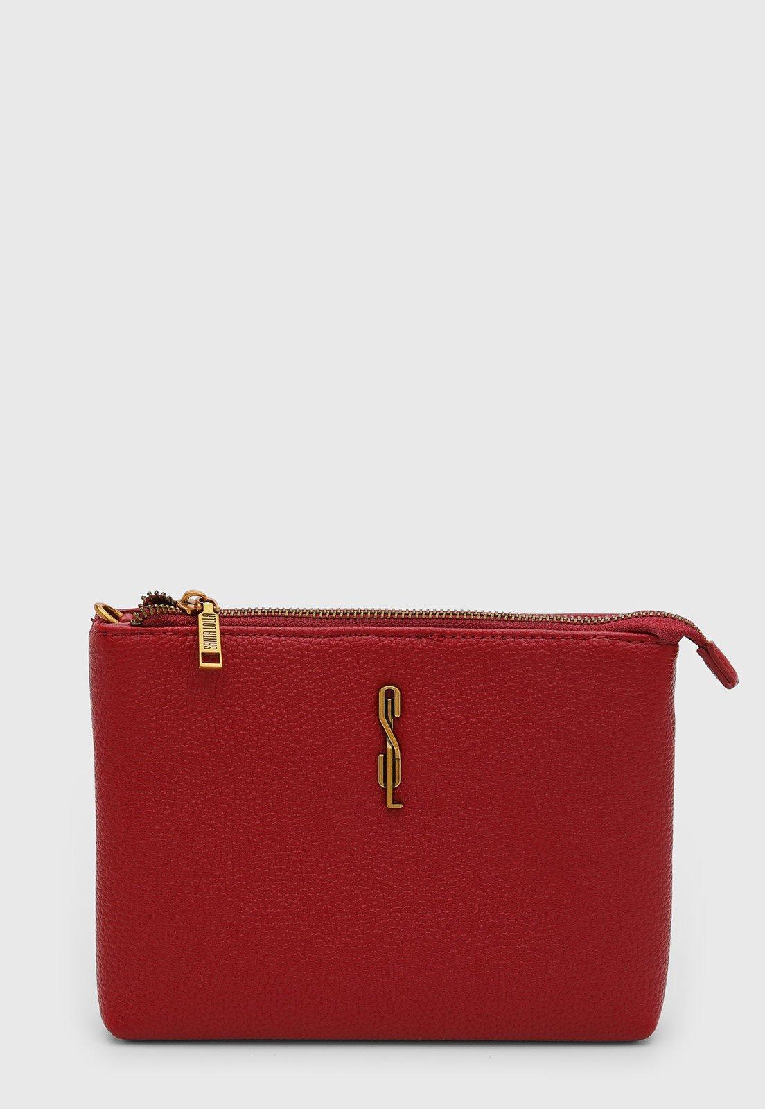 Bolsa Santa Lolla Retangular Vermelha