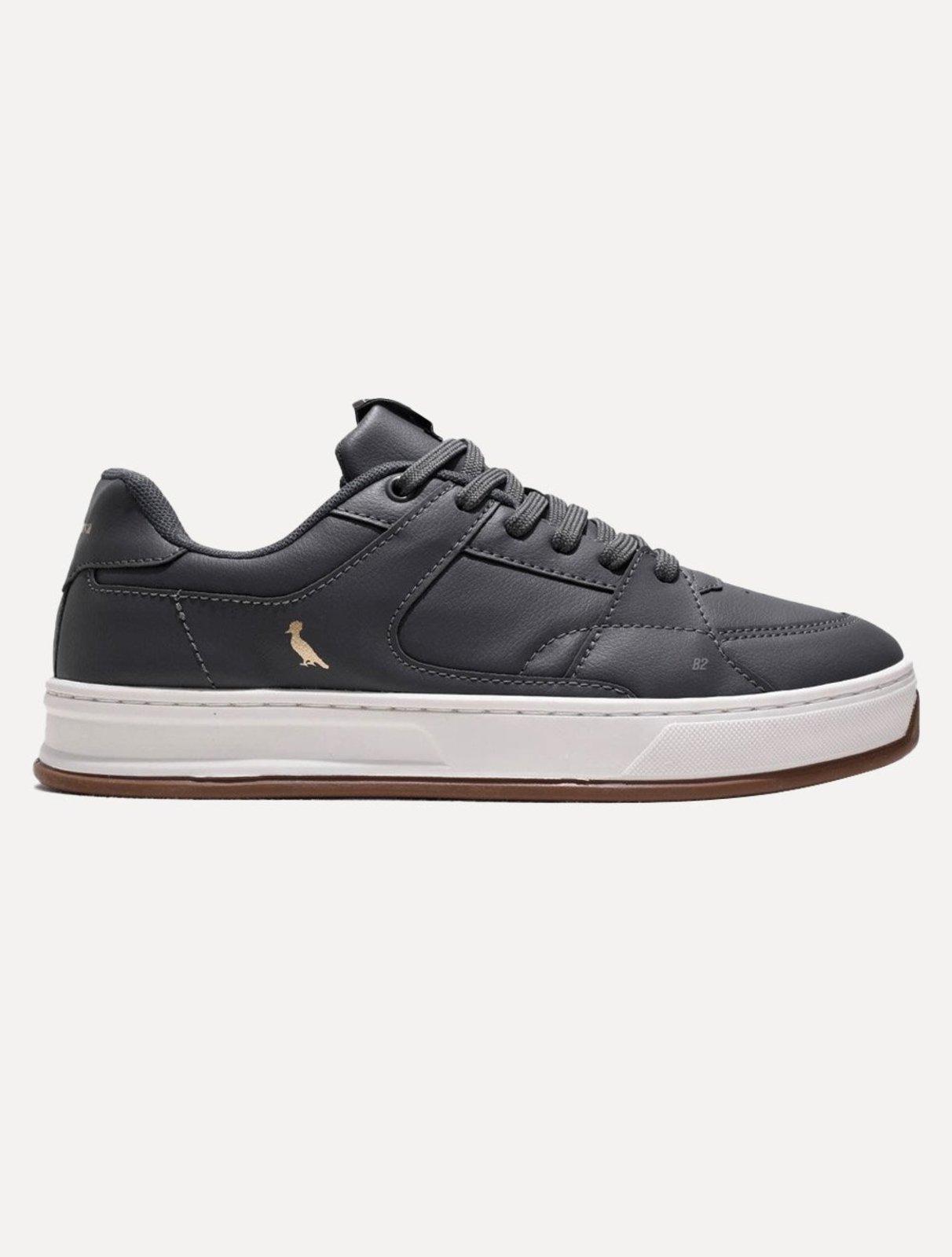 Tênis Reserva Masculino RSV Roma Cinza Escuro