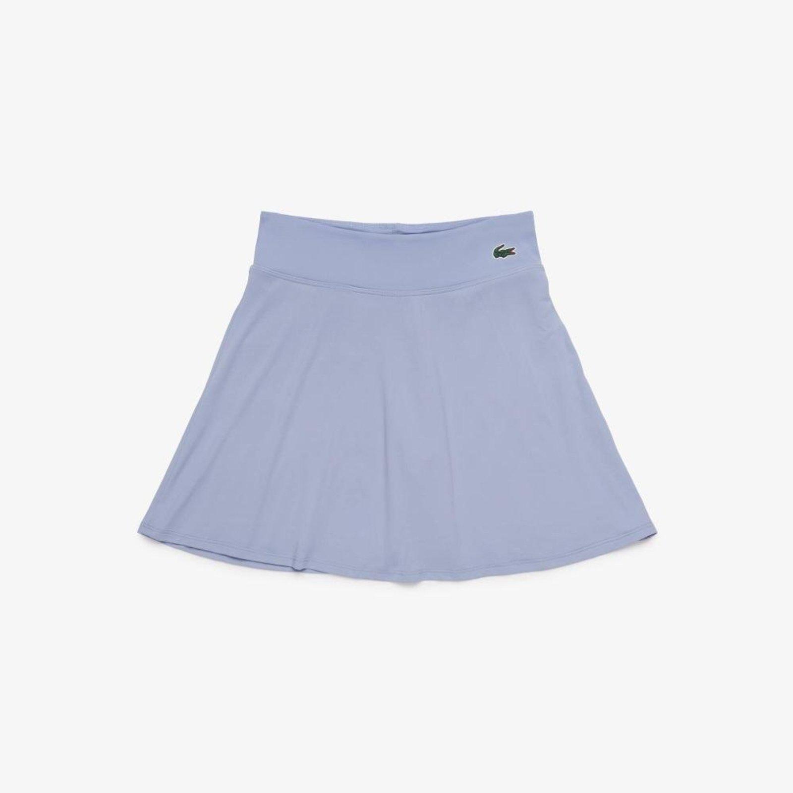 Saia esportiva com short de malha integrado Azul
