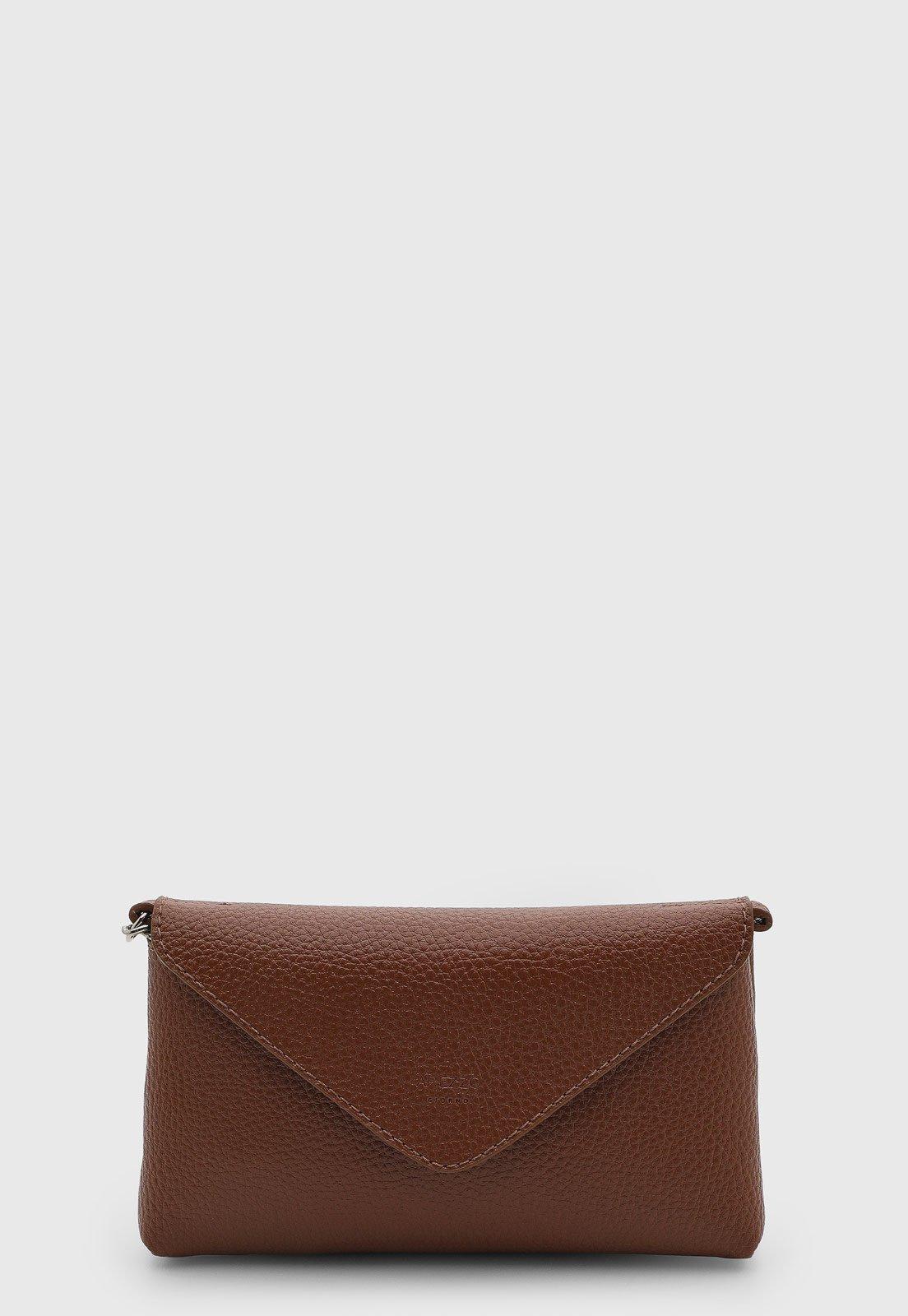 Bolsa Feminina Arezzo Envelope Marrom