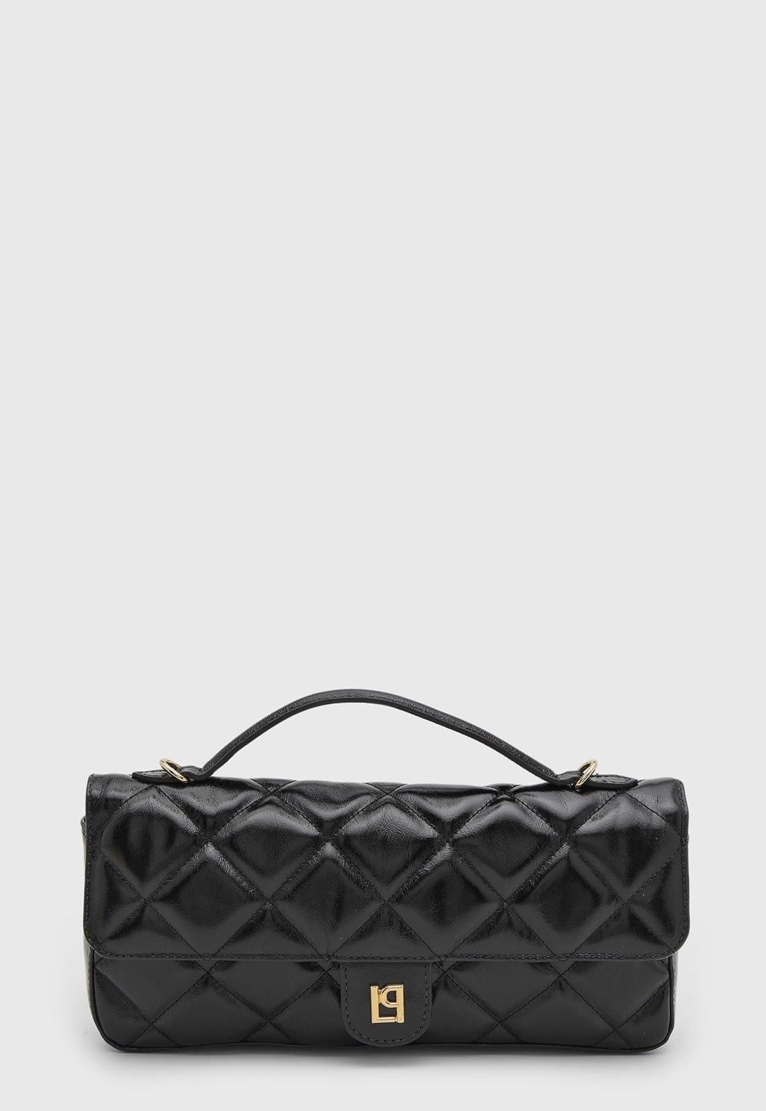 Bolsa Feminina Lança Perfume Matelassê Preta