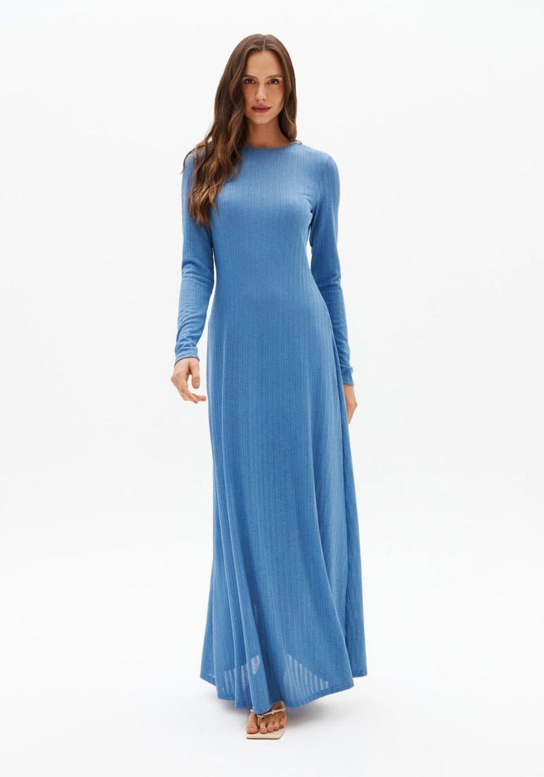 Vestido Longo Evasê Lança Perfume