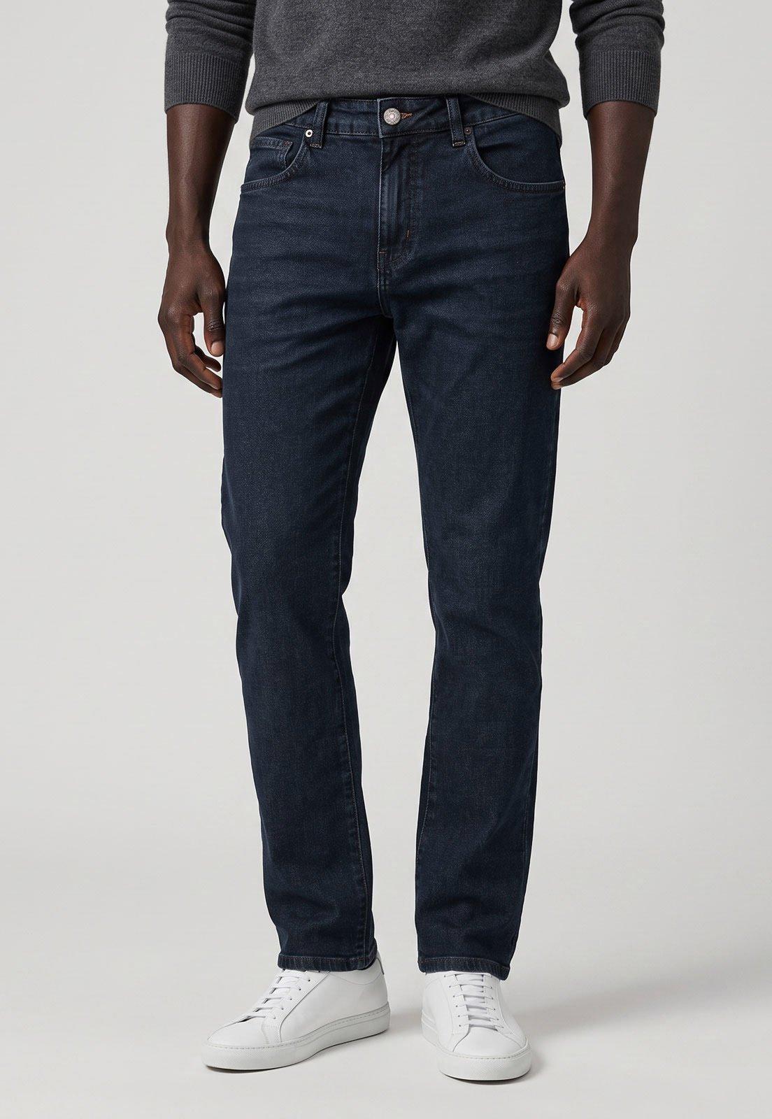 Calça Jeans Masculina Colcci Cintura Média Reta Azul Escuro