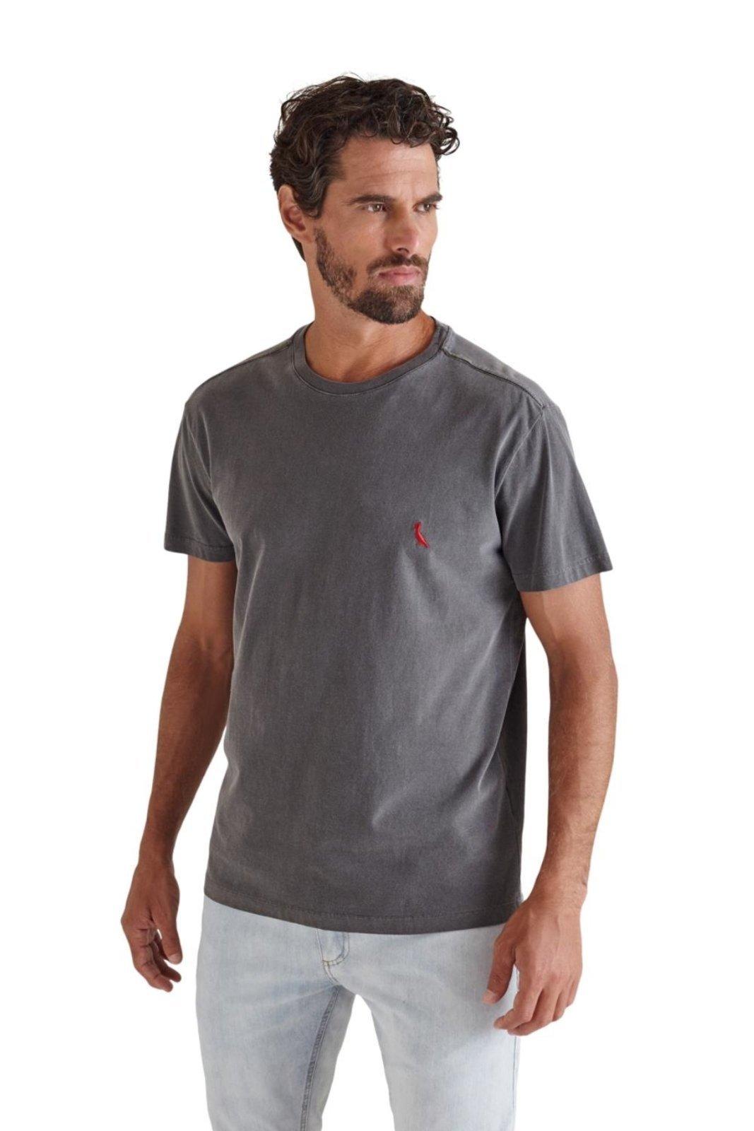 Camiseta Brasa Stoned Reserva Preto