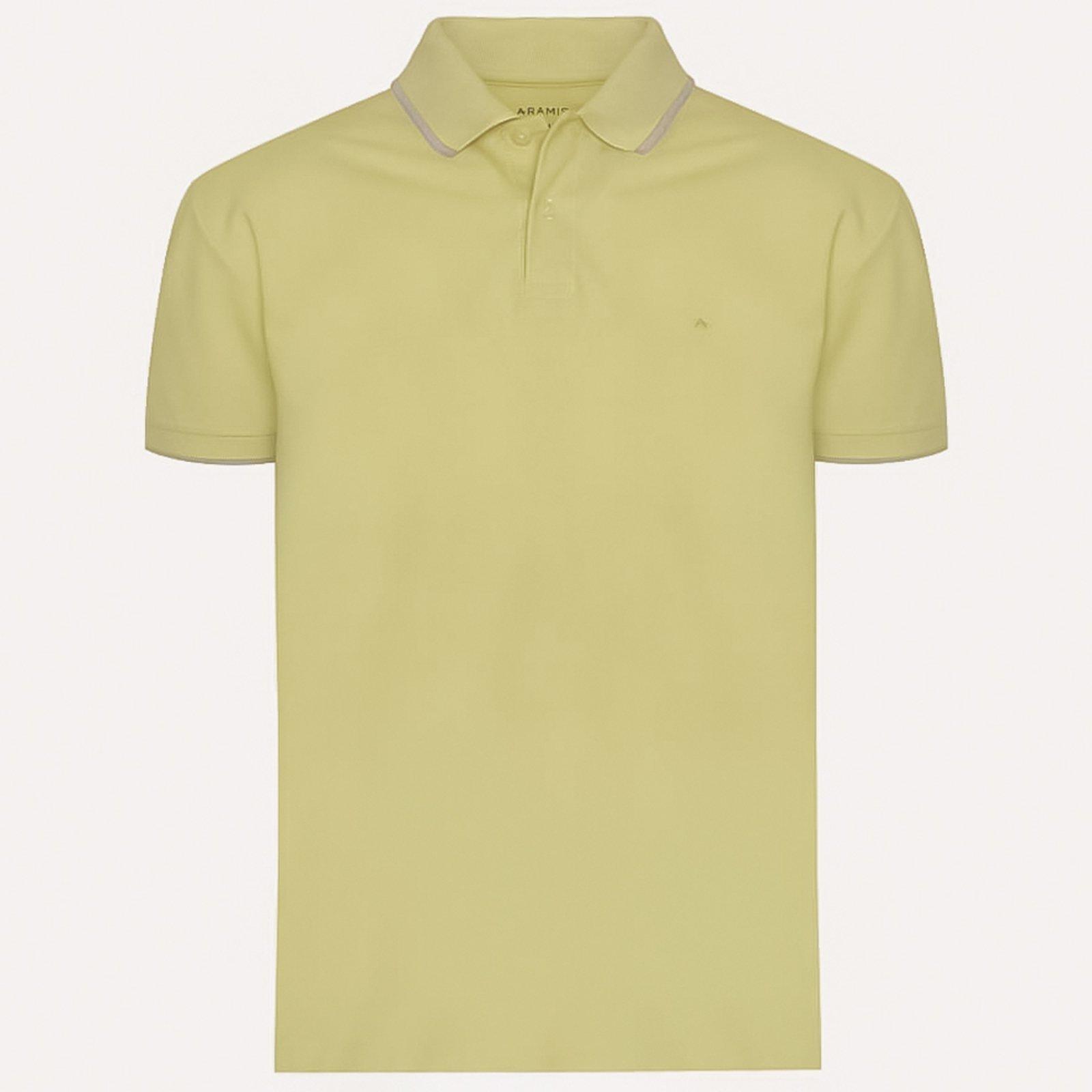 Camisa Polo Aramis Classic Friso Ve26 Verde Masculino