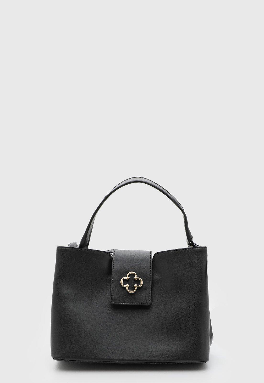 Bolsa Capodarte Logo Preta