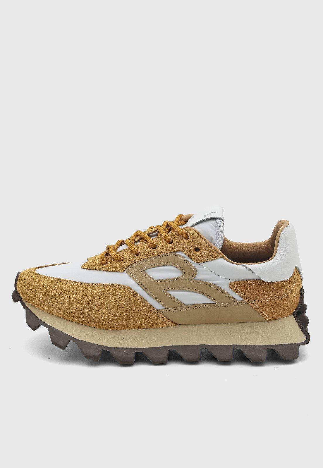 Tênis Masculino Reserva Couro Casual Branco