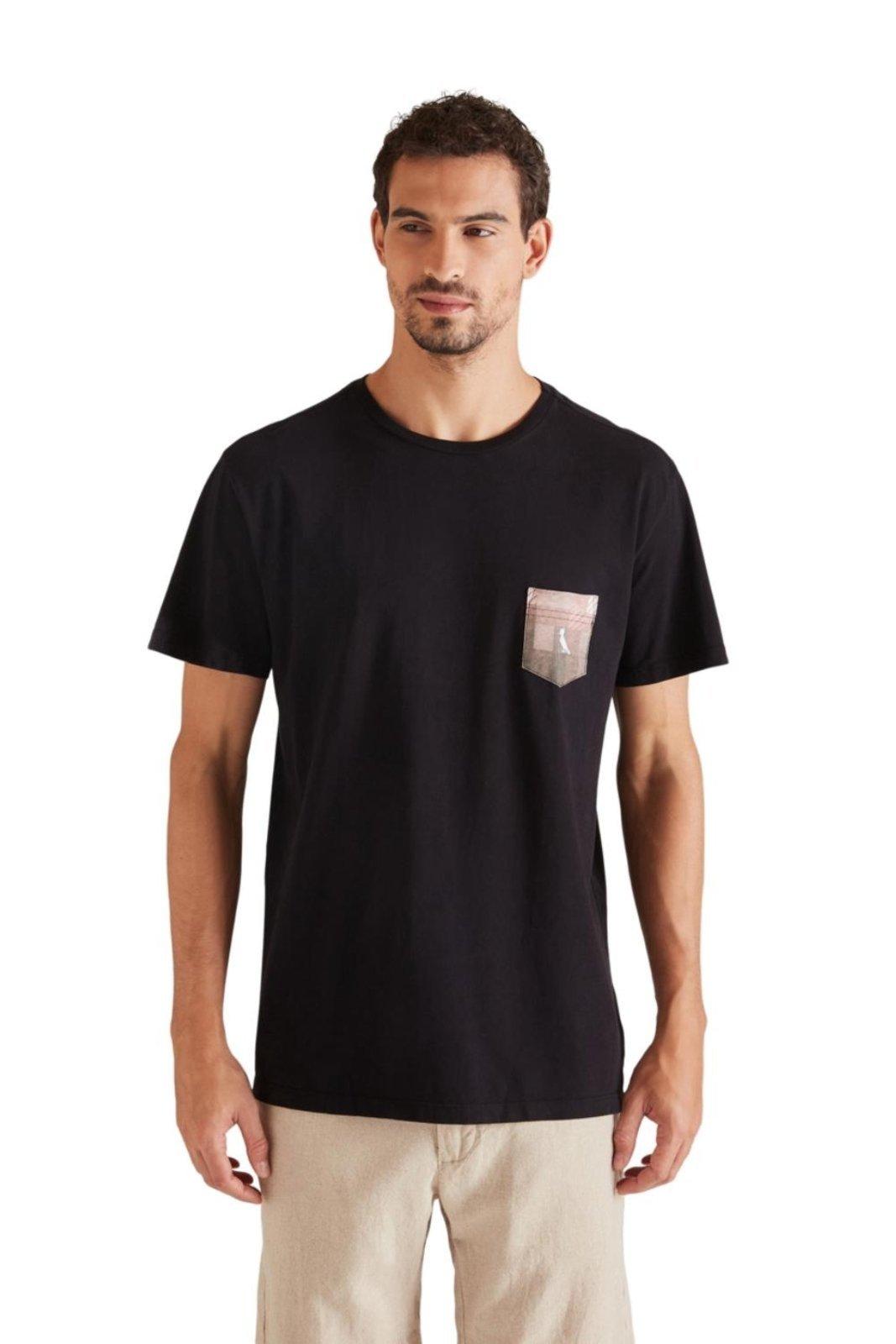 Camiseta Bolso Sb Xadrez Quadrilha Reserva