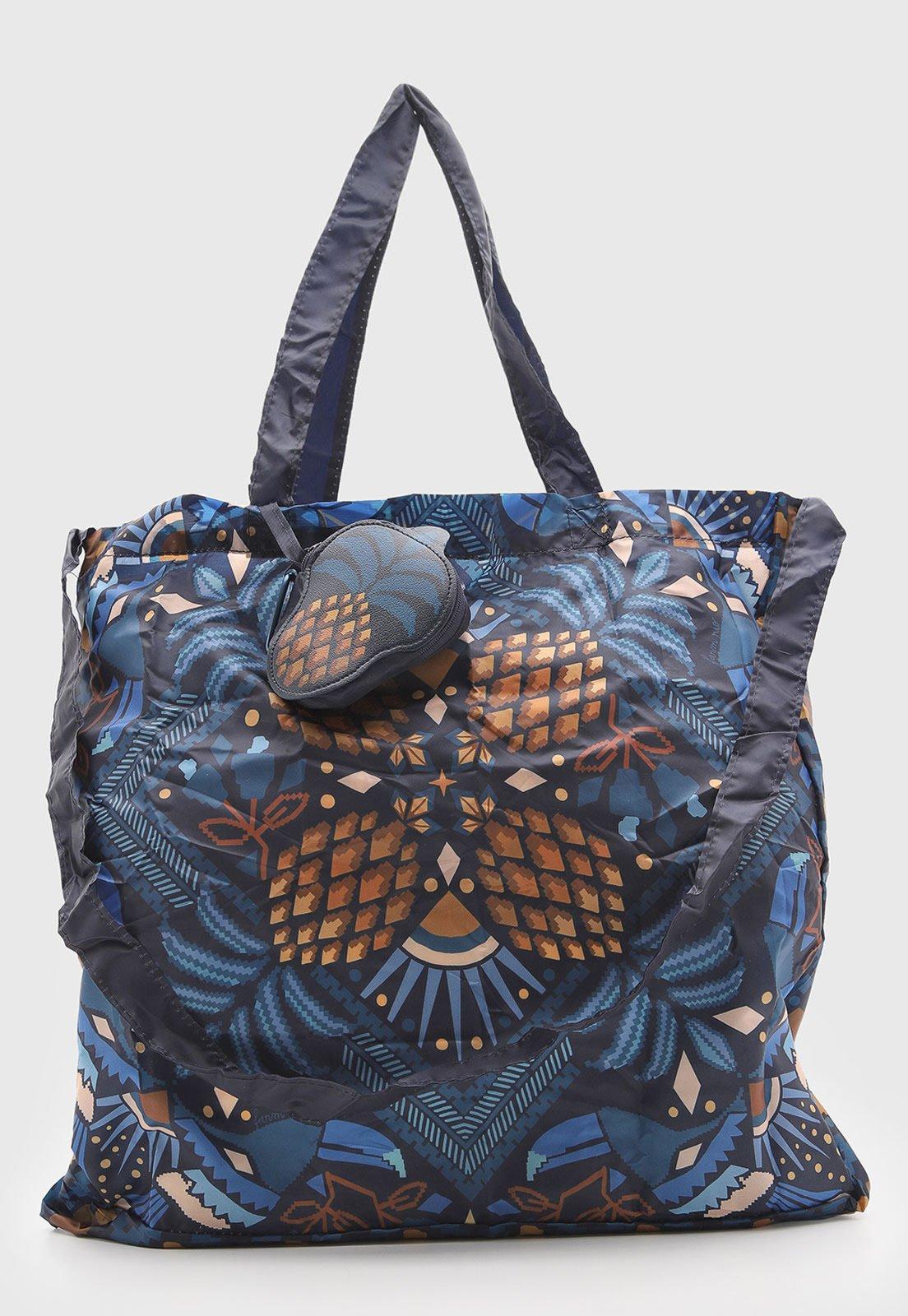 Bolsa FARM Me Leva Tropic Azul