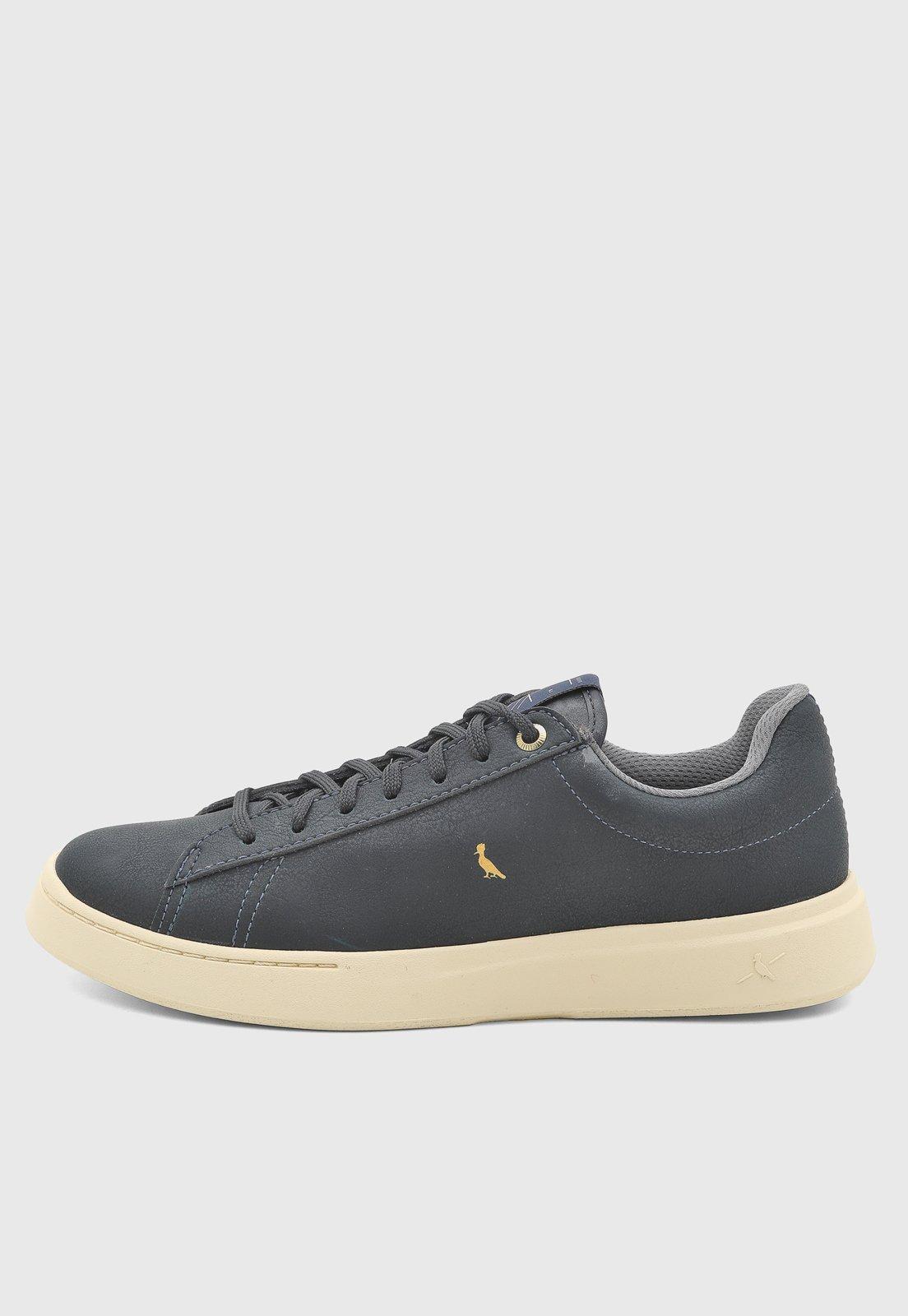 Tênis Masculino Reserva Couro Preto