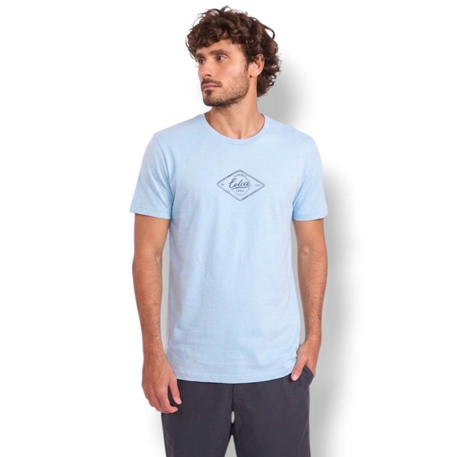 Camiseta Colcci Azul Skey