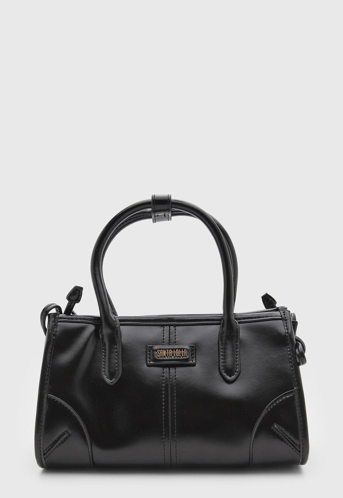 Bolsa Santa Lolla Estruturada Preta