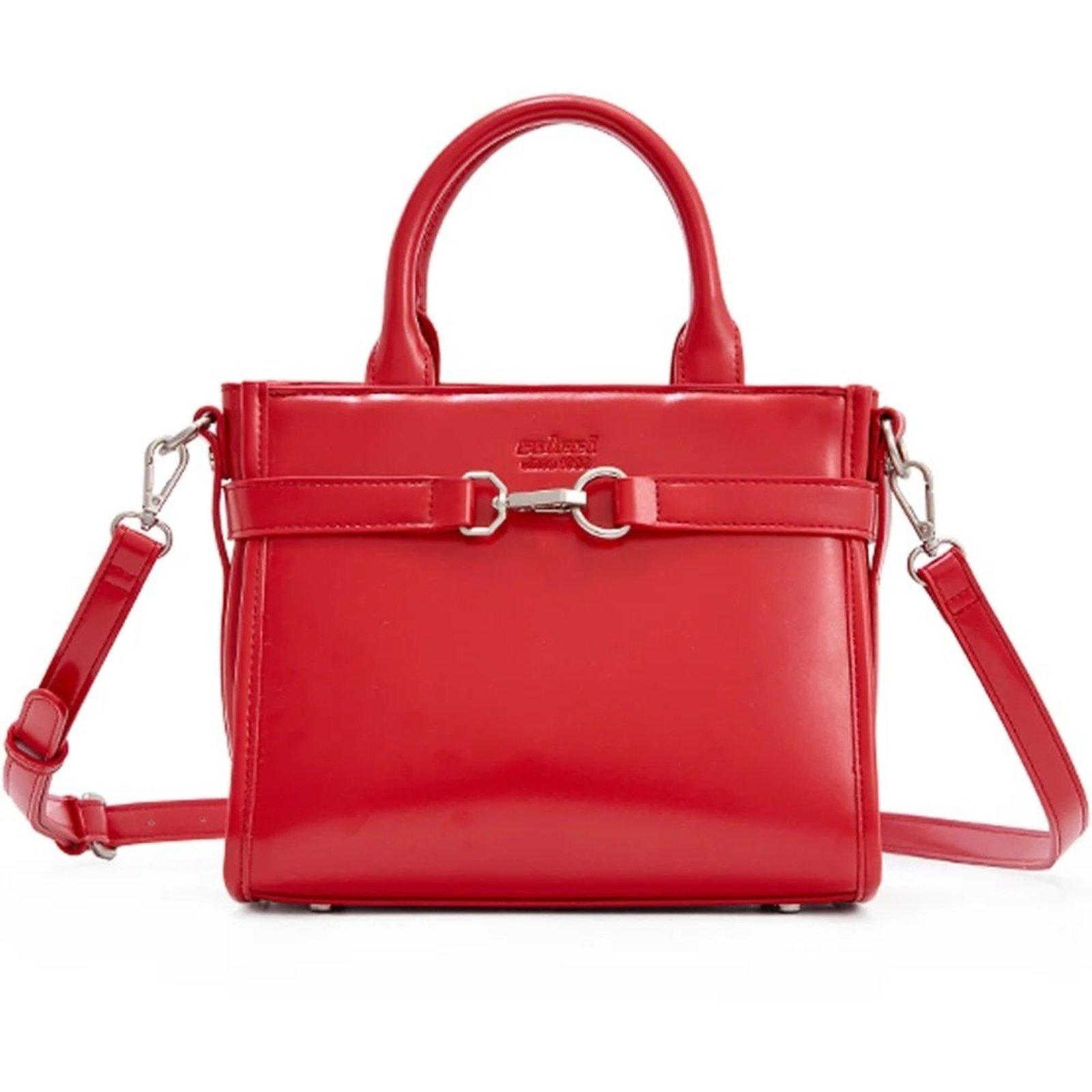 Bolsa Tote Colcci Small Fecho Pr25 Vermelho Feminino