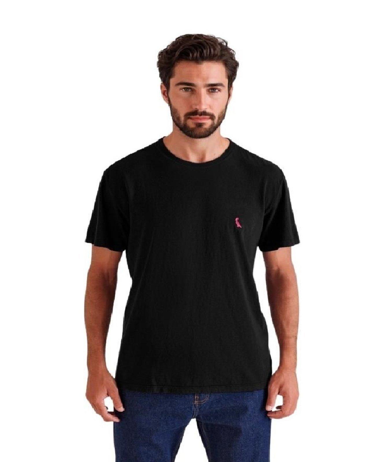 Camiseta Pica Pau Bordado Mauve Reserva