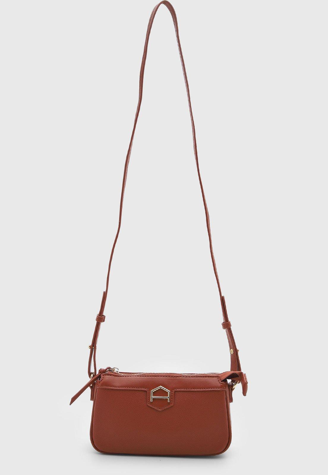 Bolsa Feminina Arezzo Alça Longa Média Roast