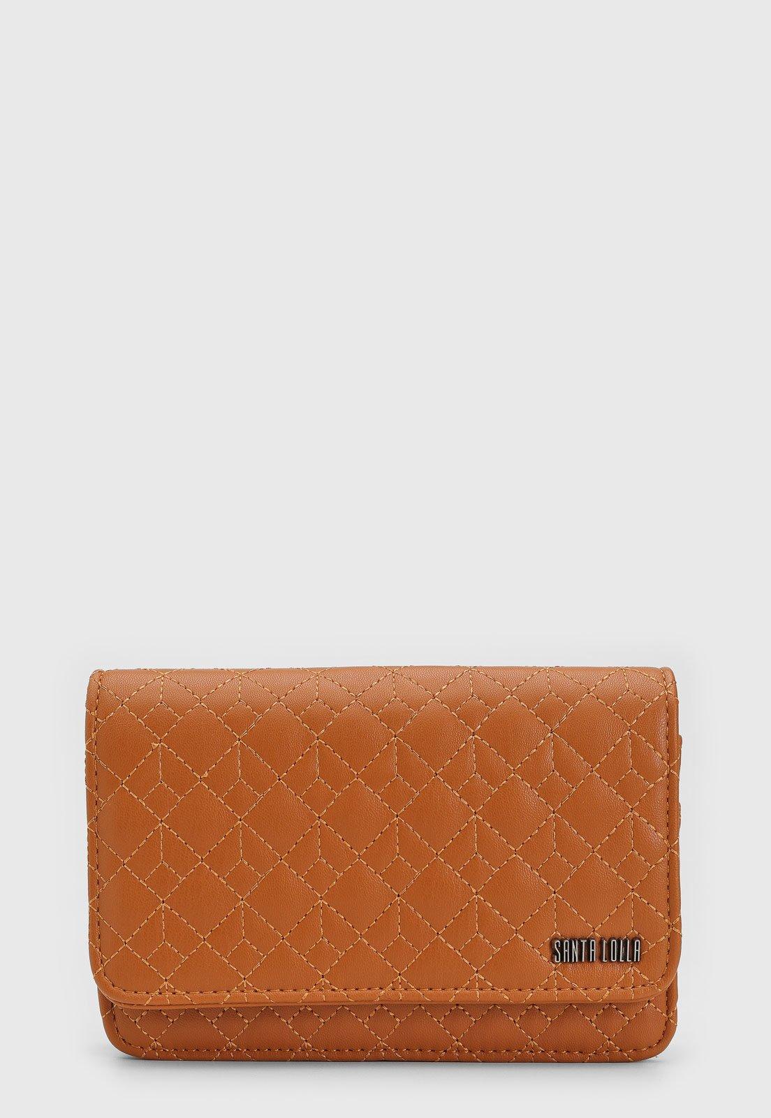Bolsa Tiracolo Santa Lolla Pequena Caramelo