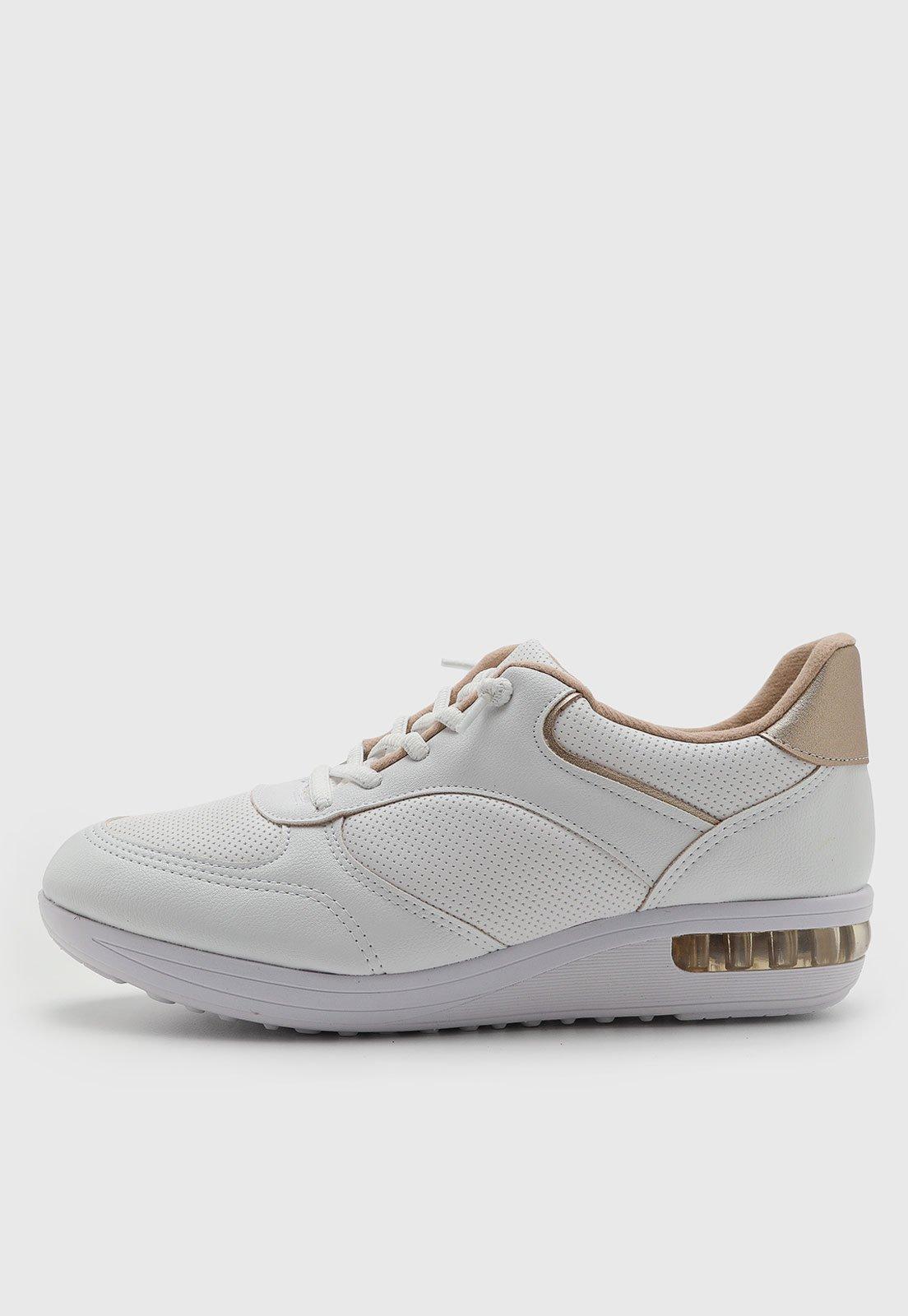 Tênis Feminino Vizzano Cadarço Branco