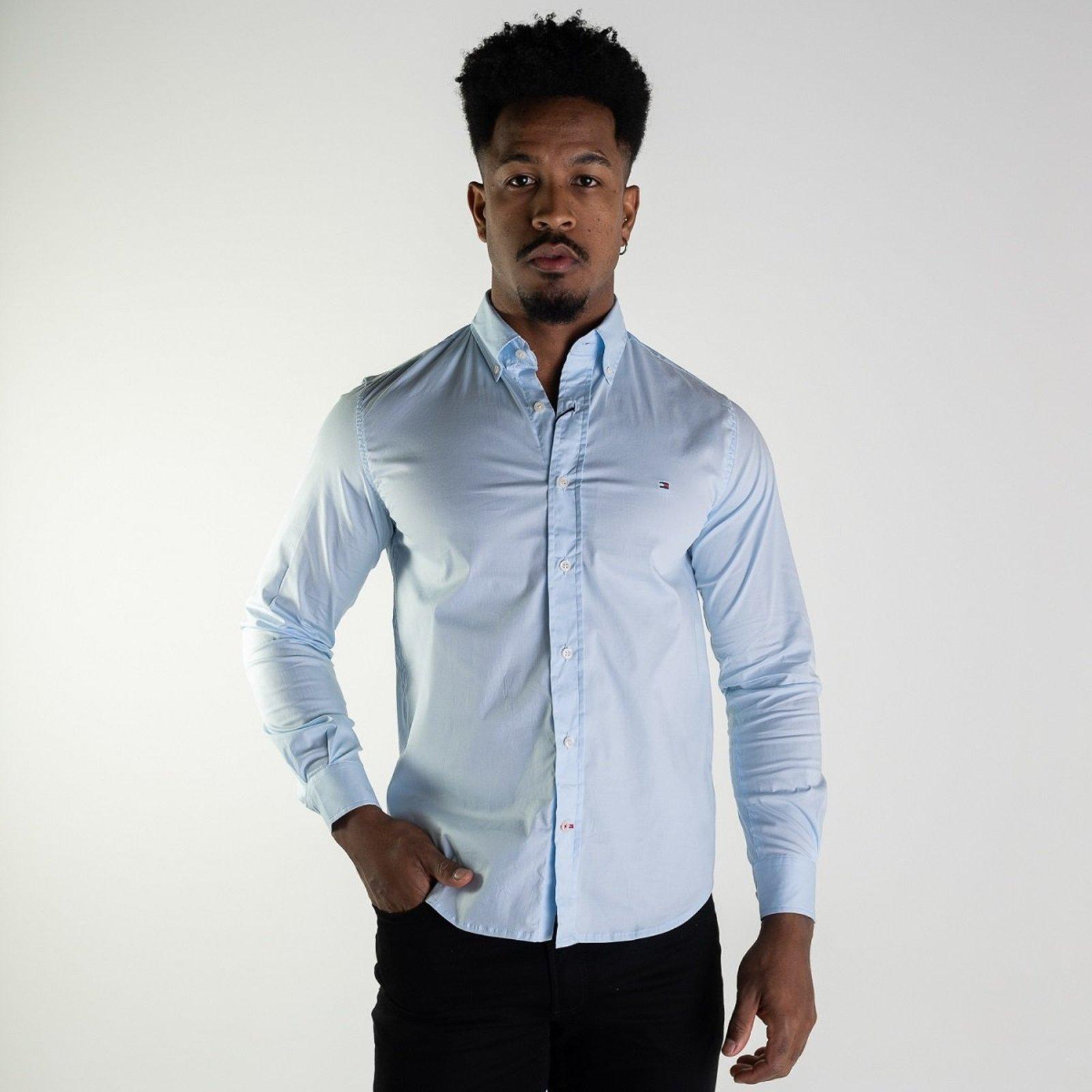 Camisa Tommy Hilfiger Classic Regular Fit Azul