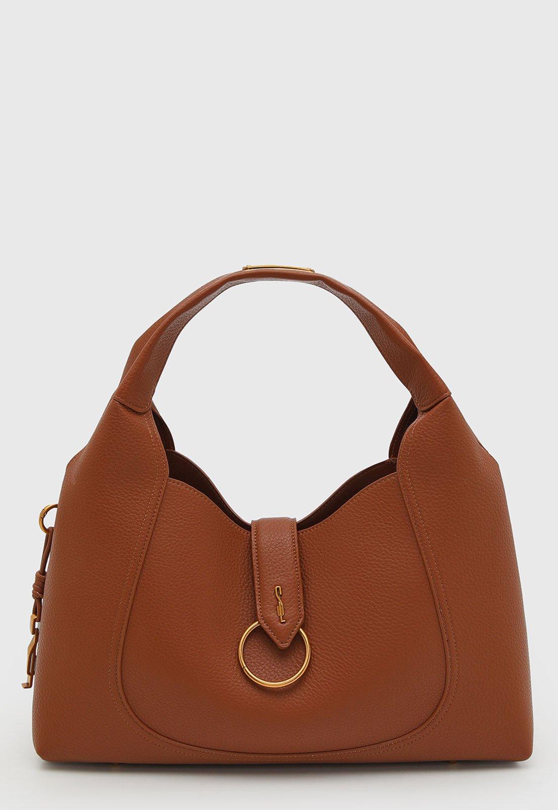 Bolsa Feminina Santa Lolla Estruturada Caramelo
