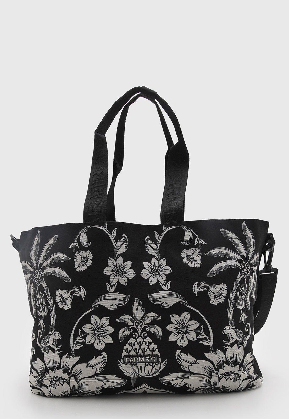 Bolsa Feminina FARM Carioca Guanacaste Preto