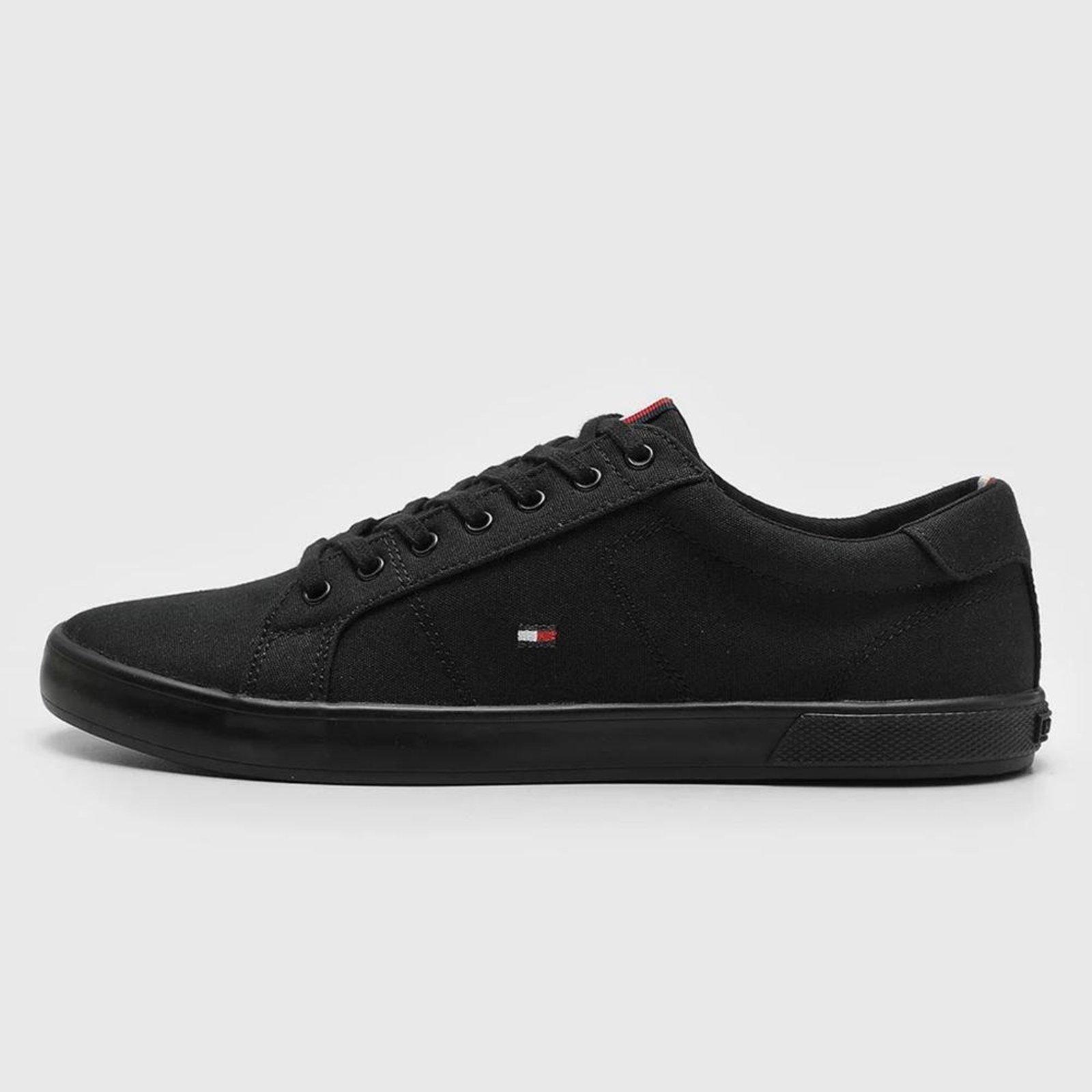 Tênis Tommy Hilfiger H2285arlow 1D Masculino Preto