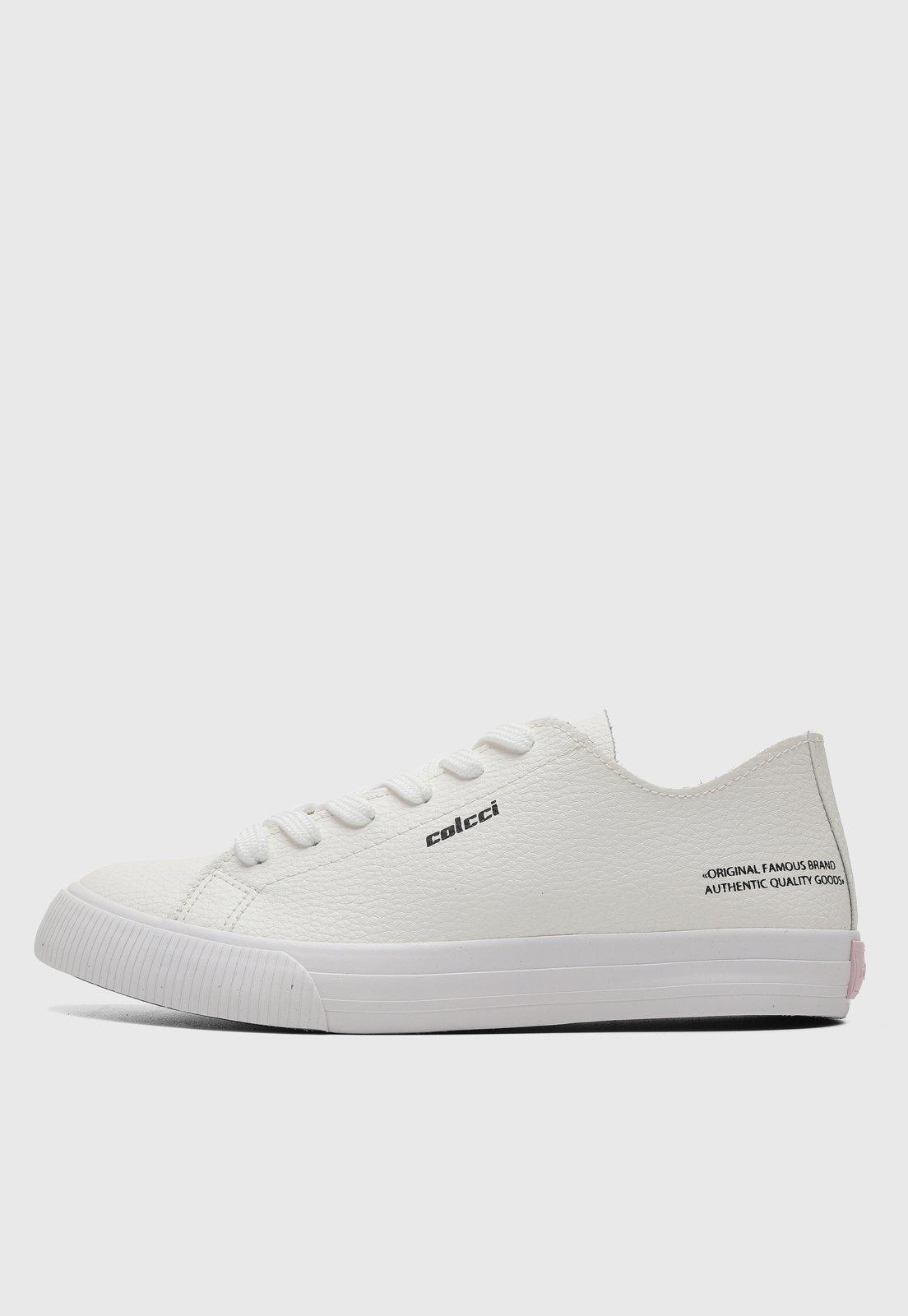 Tênis Feminino Colcci Cadarço Branco