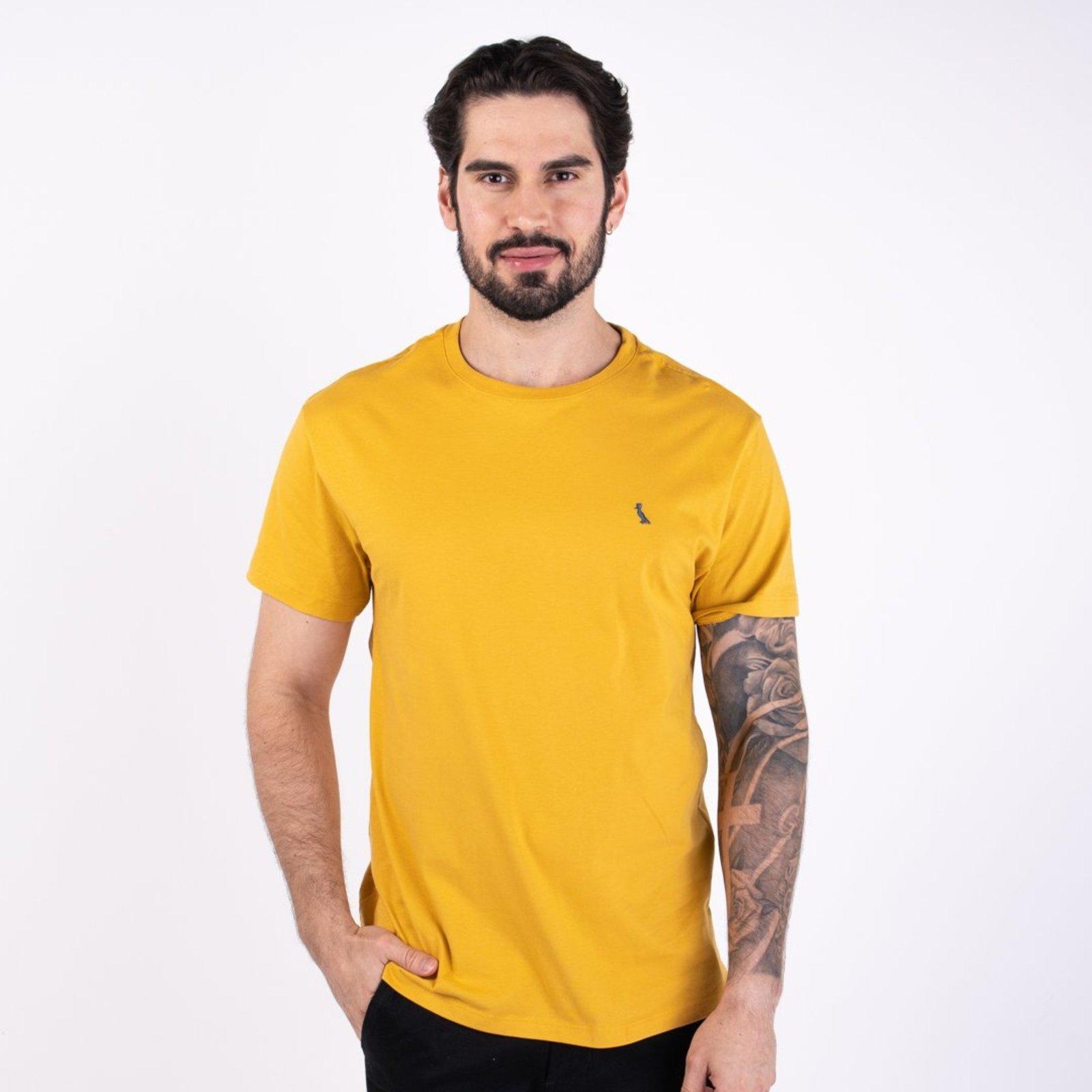 Camiseta Reserva Básica Regular Mostarda