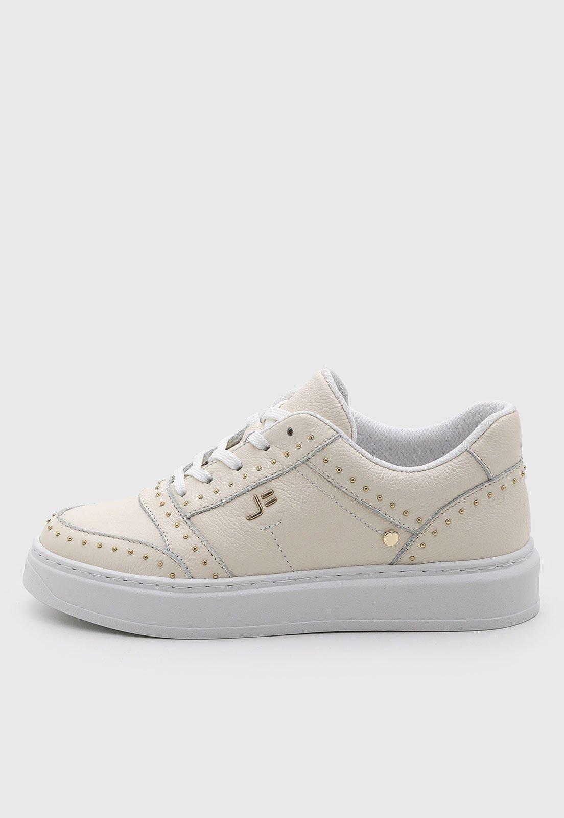 Tênis Feminino Jorge Bischoff Couro Branco