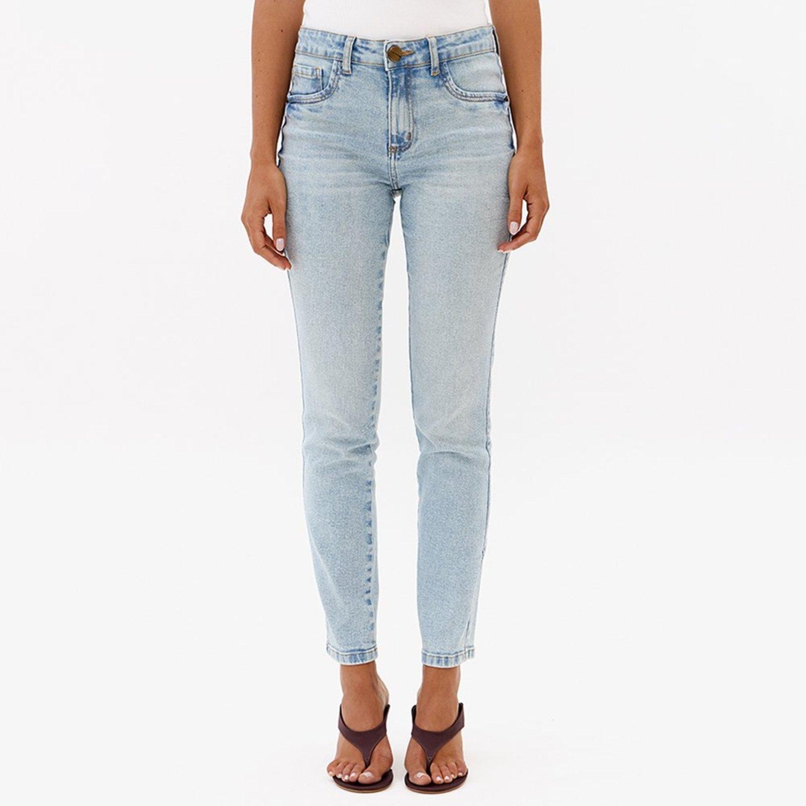 Calça Jeans Lança Perfume Skinny Média Pr27 Azul Feminino