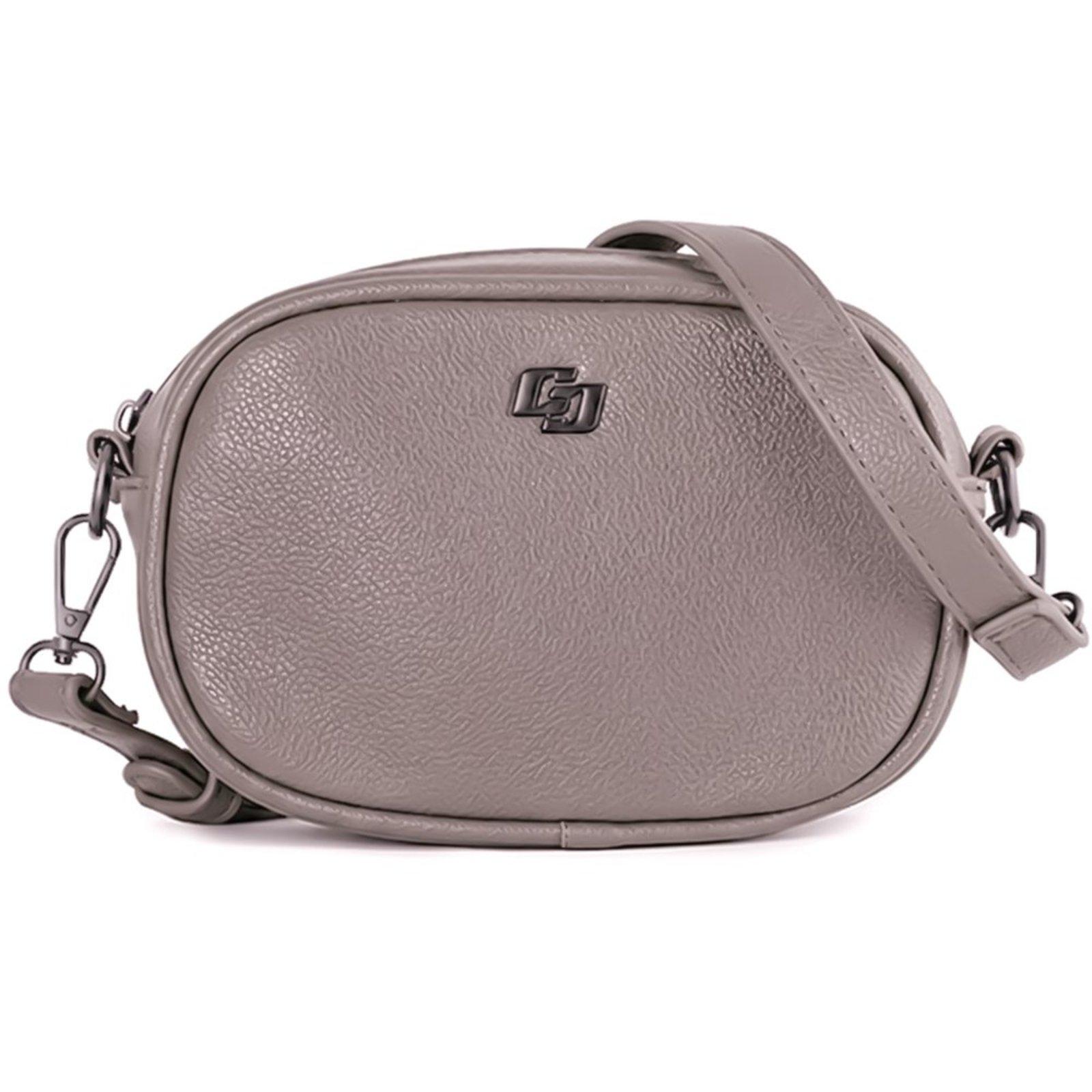 Bolsa Camera Bag Colcci Mini Ou26 Cinza Feminino