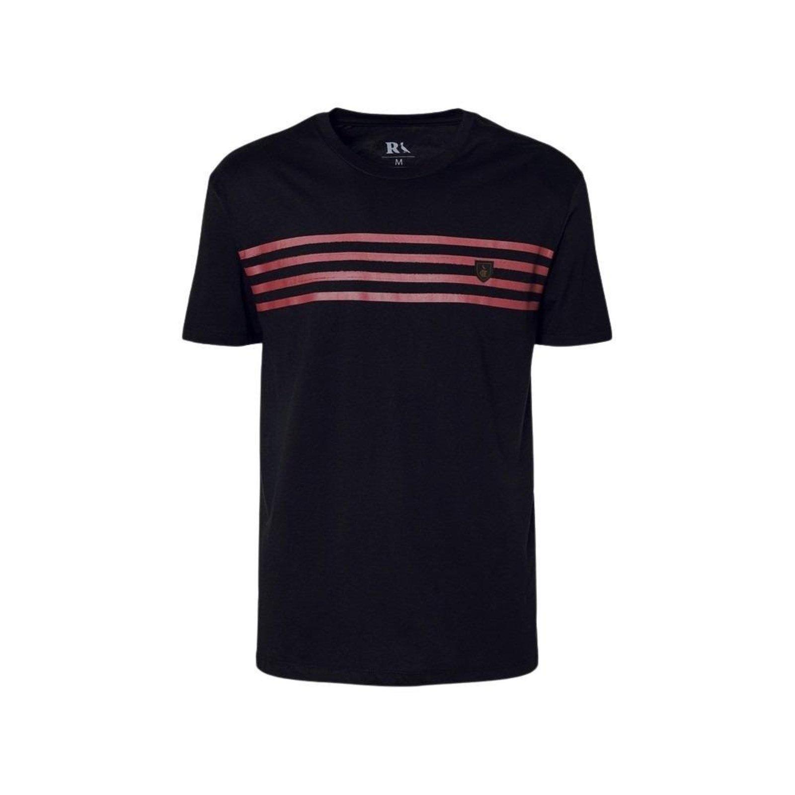 Camiseta Estampada Listras Peito Fla Reserva